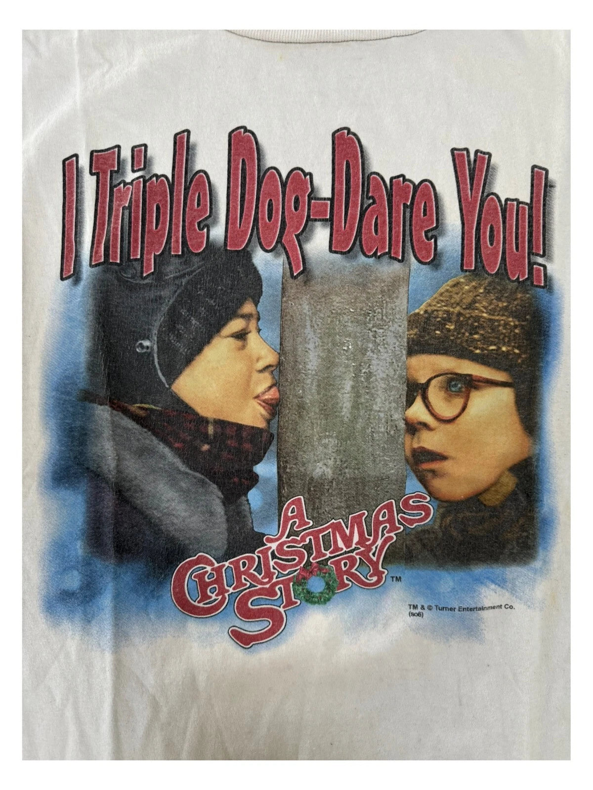 A Christmas Story 2006 T-Shirt Mens Sz Large Triple Dog-Dare You!