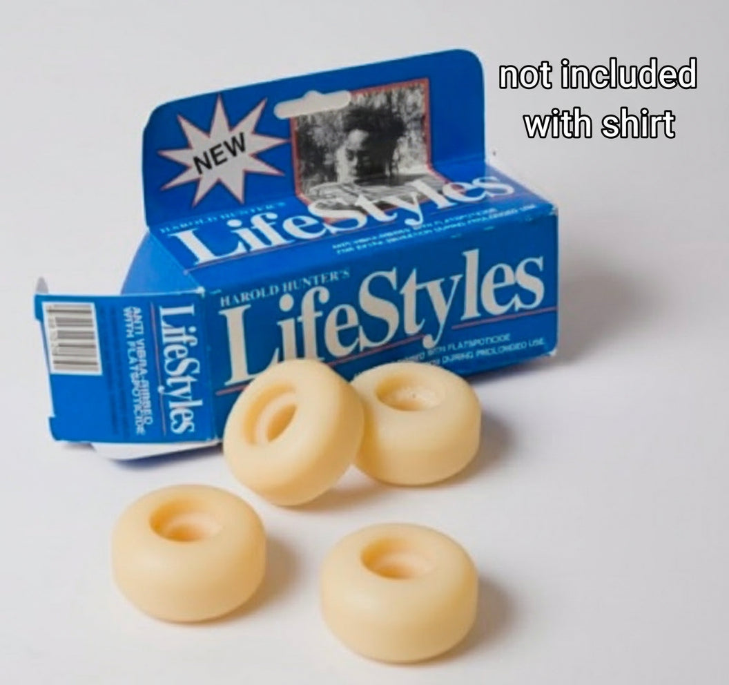 Underworld Element 1993 Harold Hunter Lifestyles Wheels Condom Mock Size XL