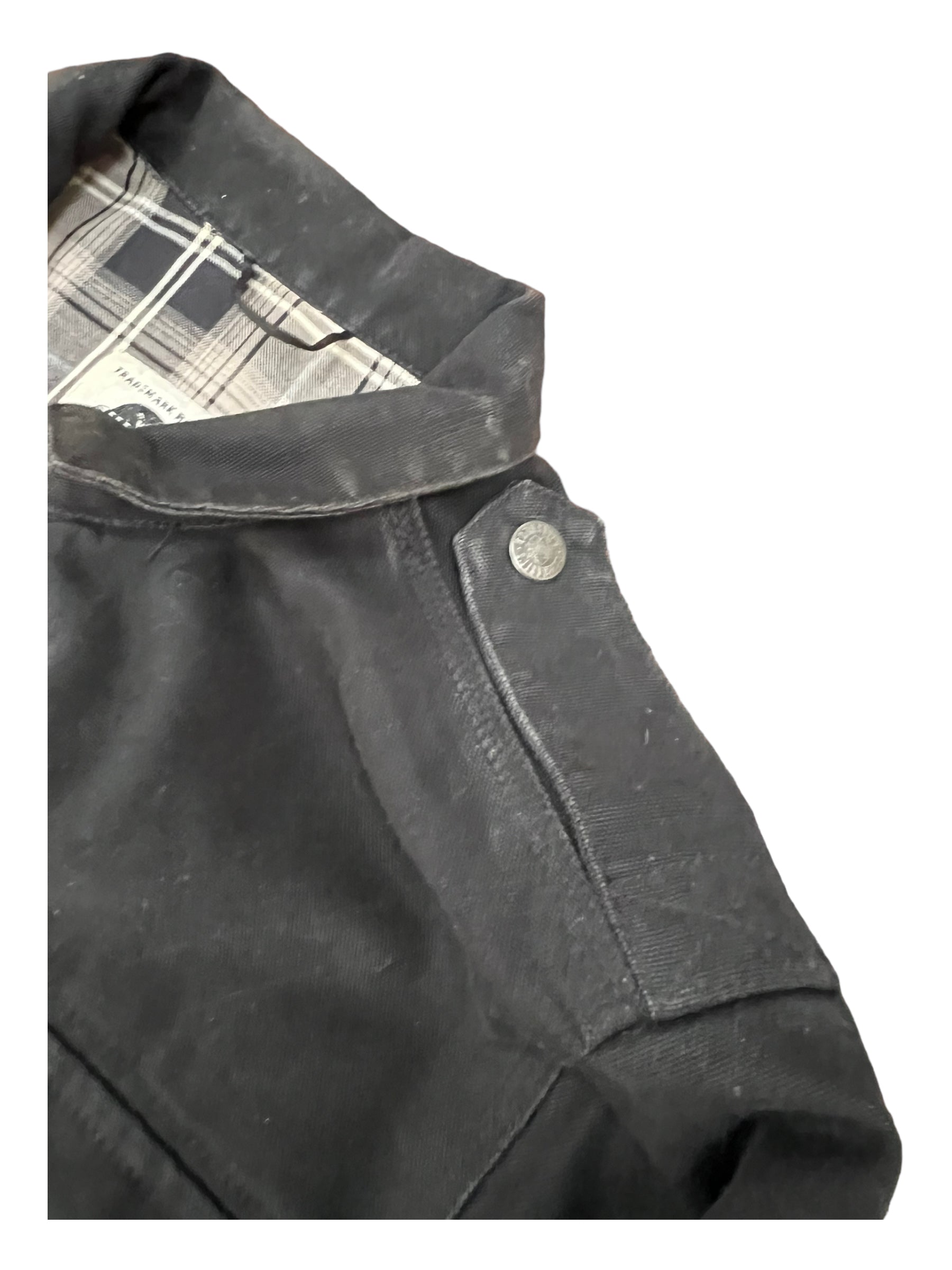 Carhartt Mens Chore Jacket Size Medium Black Old Carhartt Logo