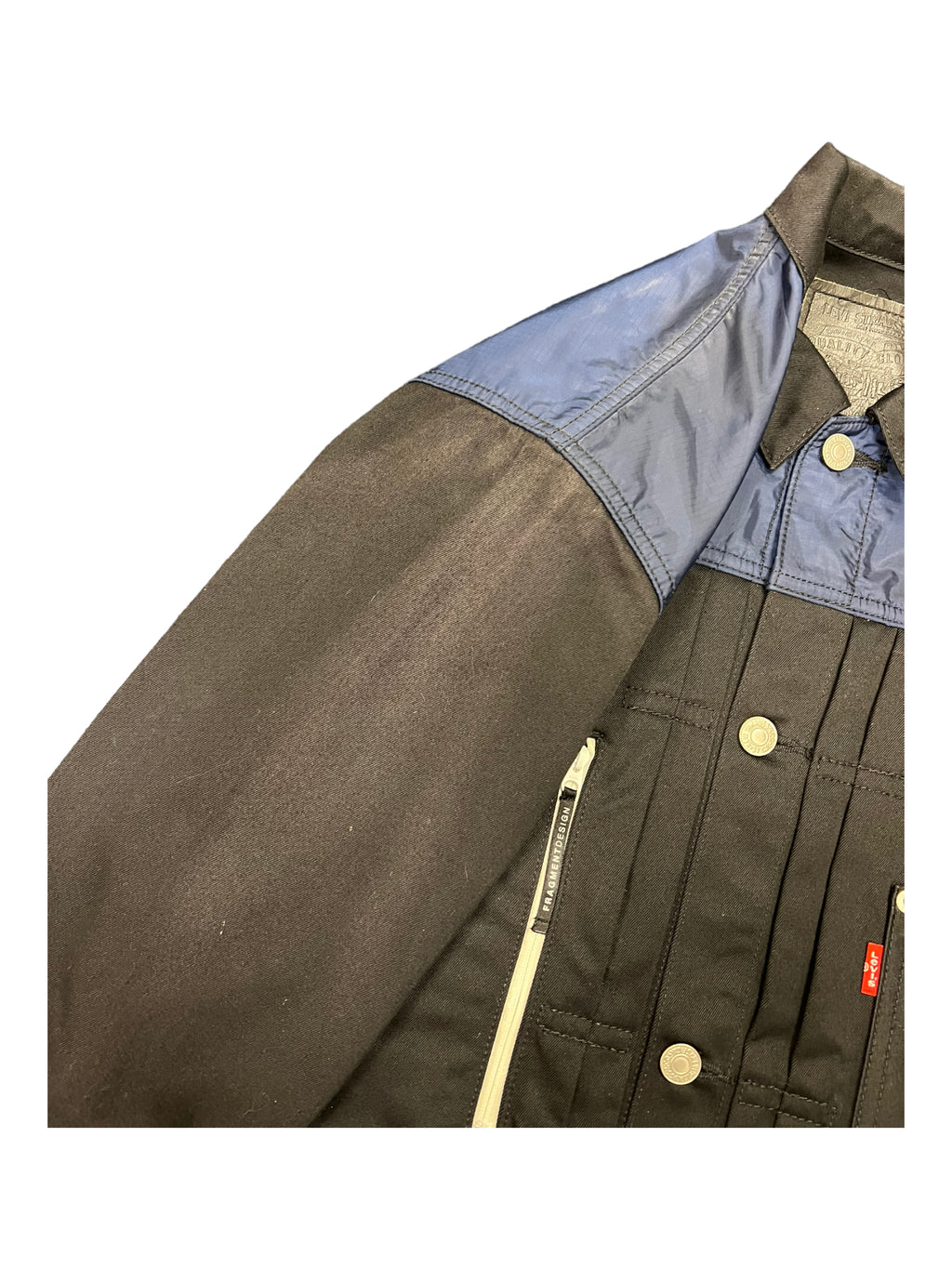 Fragment Design x Levi's Denim Jean Jacket Levis Fenom Japan Size Large