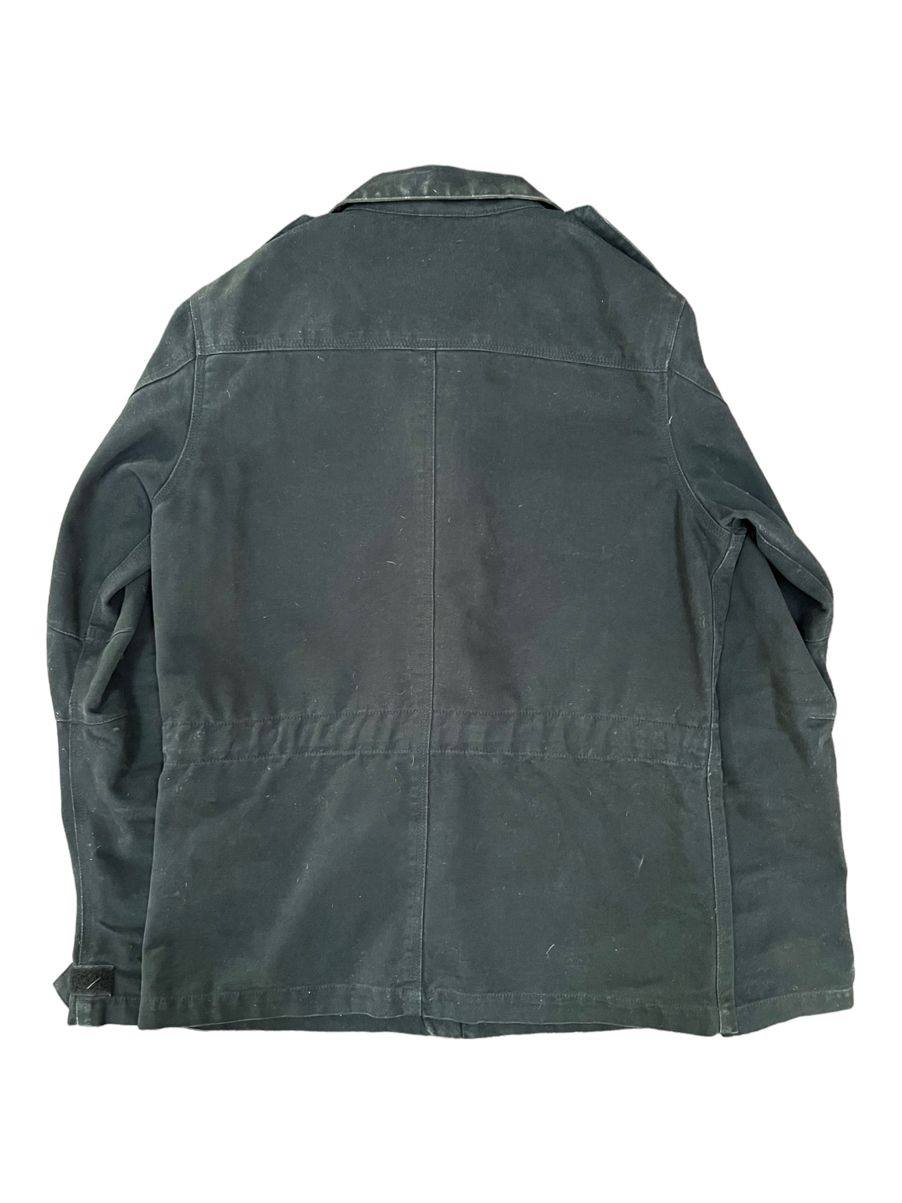 Carhartt Mens Chore Jacket Size Medium Black Old Carhartt Logo