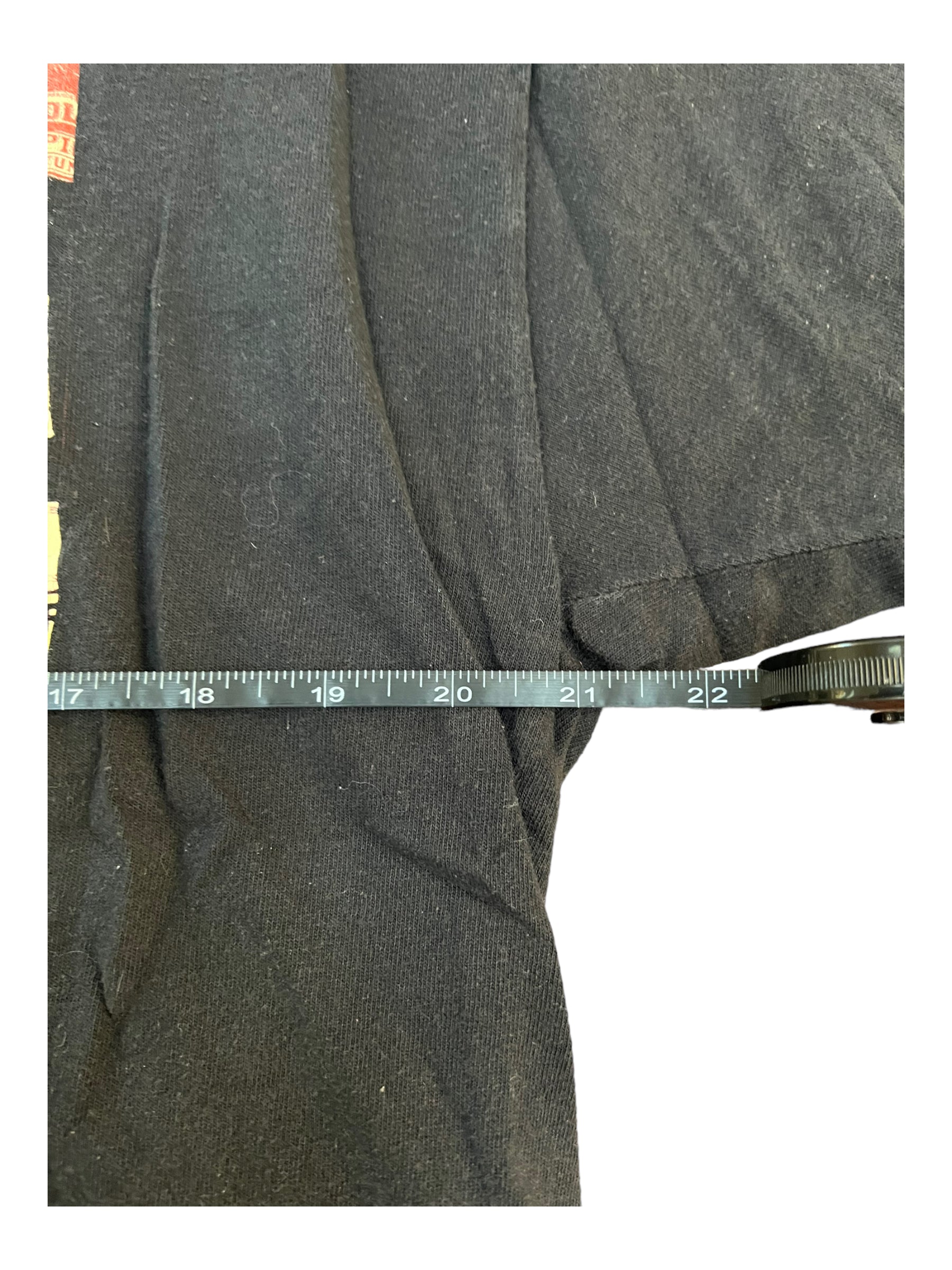 Social Distortion 00s T-Shirt Old Concert Flyers Sz XL Giant Tag Blk