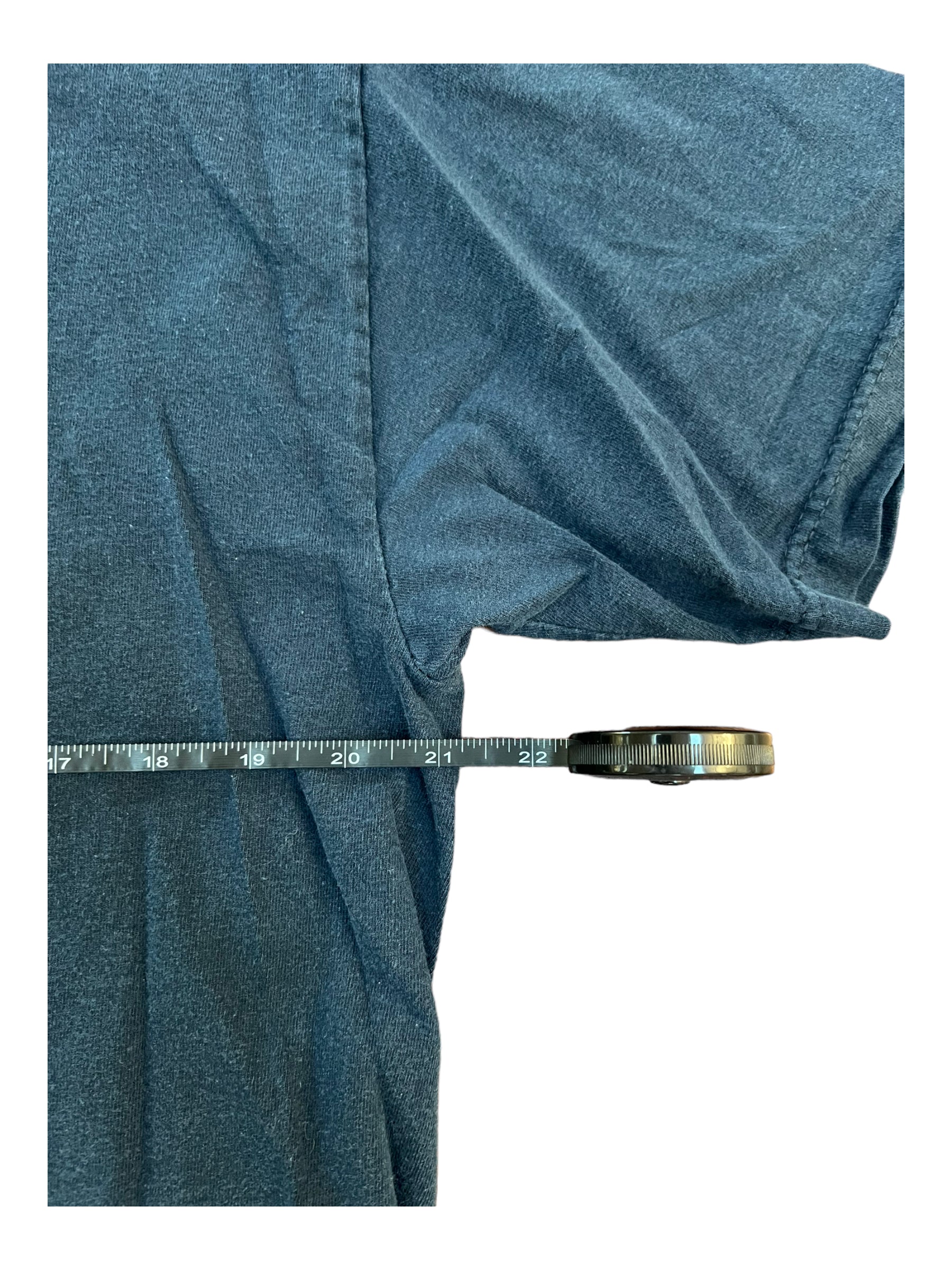 Superman 00s Black Chrome Themed Logo Size XL