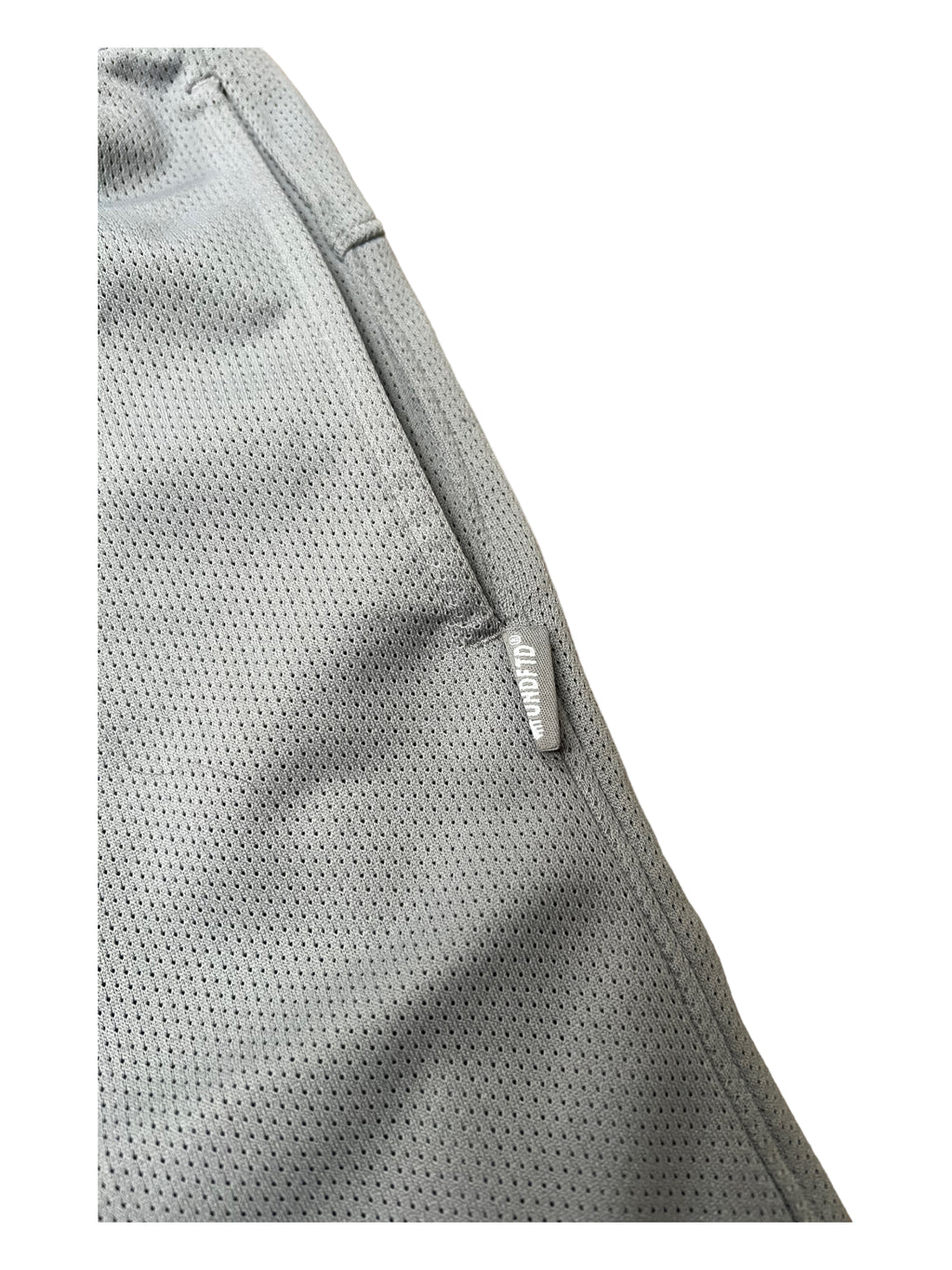 Undefeated Gym Basketball Shorts Size Small USA Grey - Navy - Red