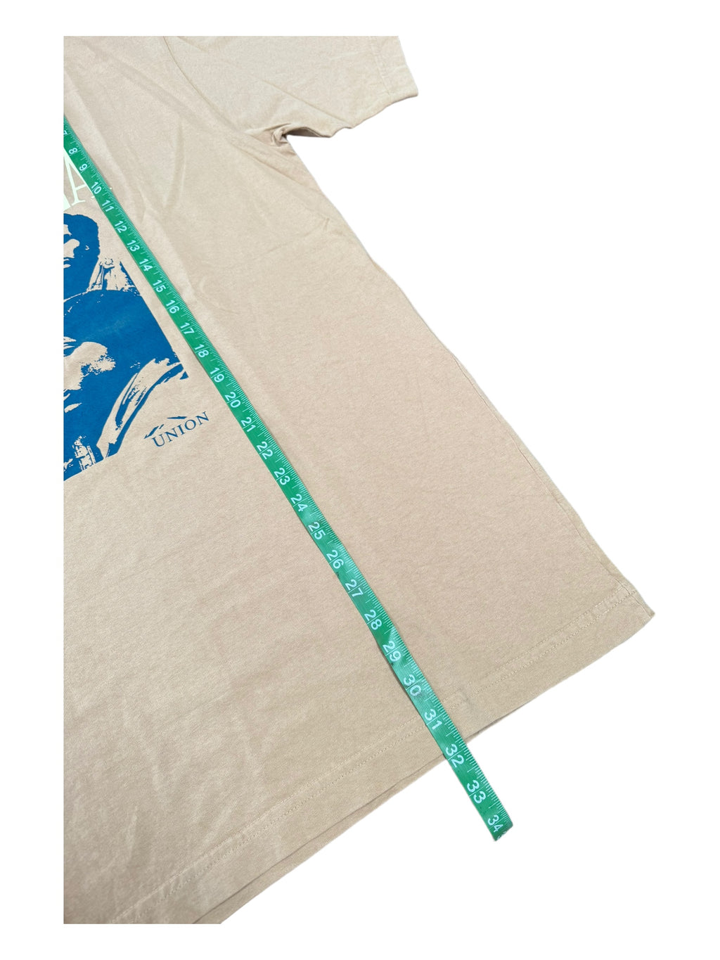 Union Nirvana Beige T-Shirt Size XL