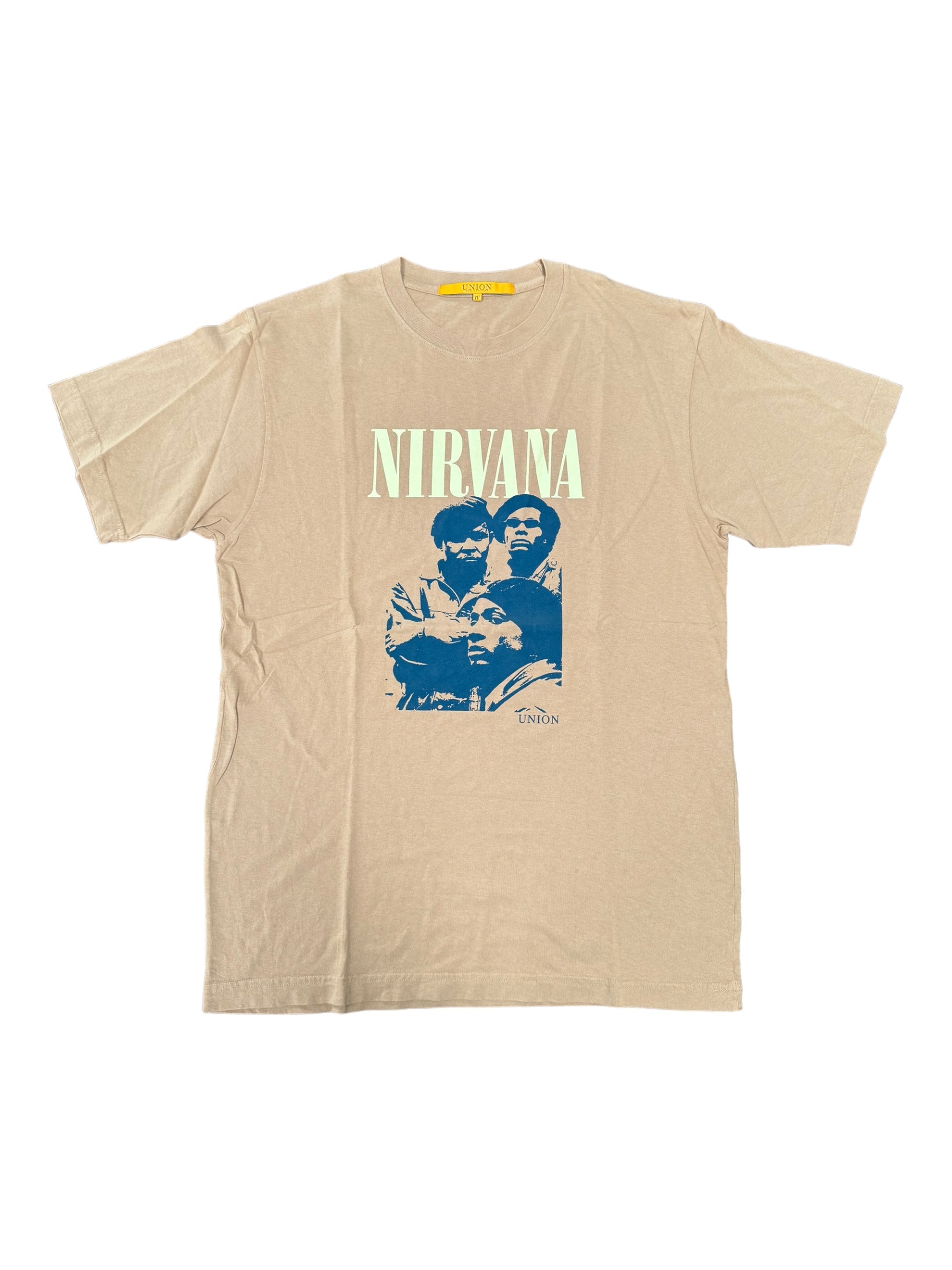 Union Nirvana Beige T-Shirt Size XL