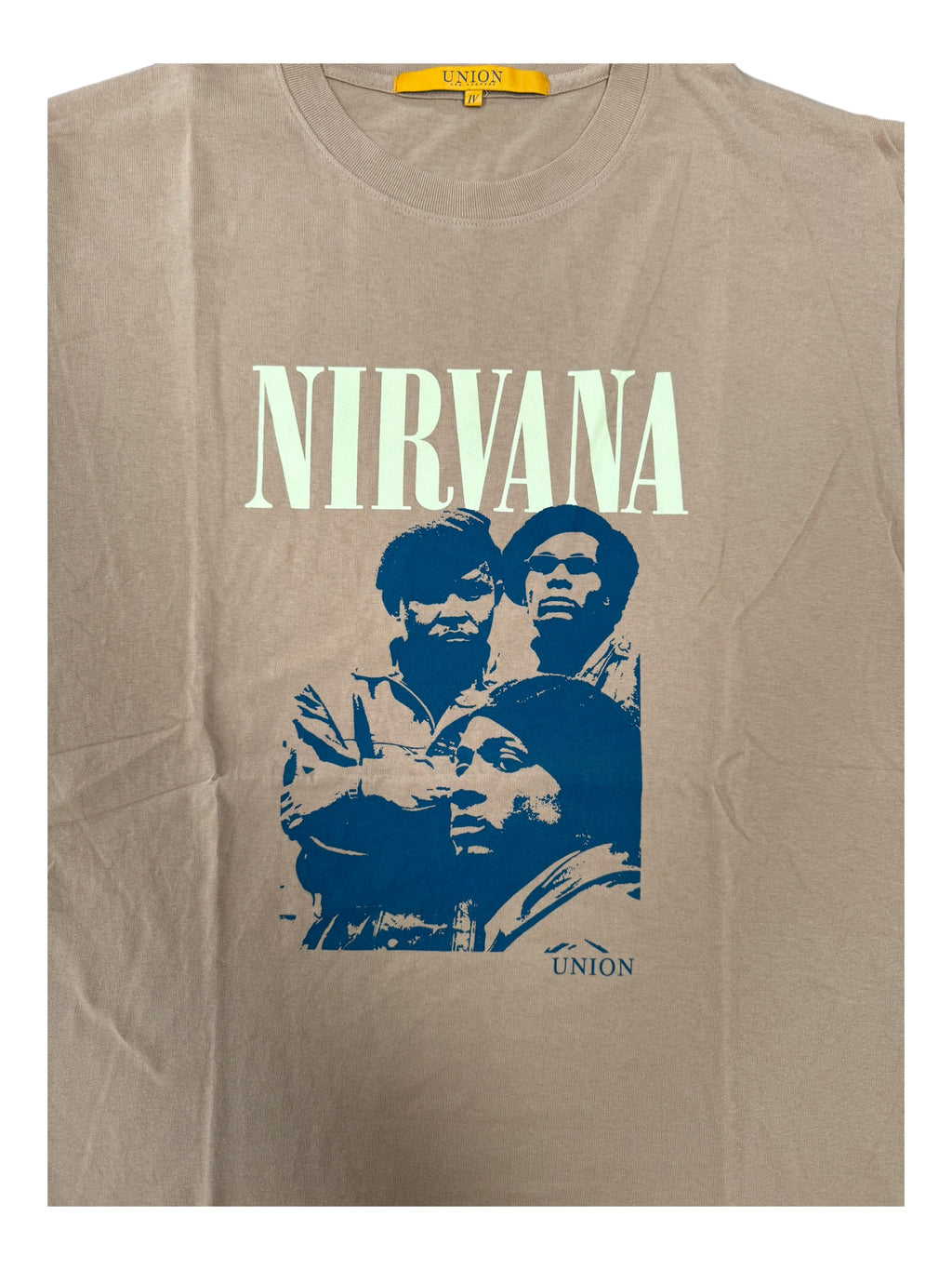 Union Nirvana Beige T-Shirt Size XL