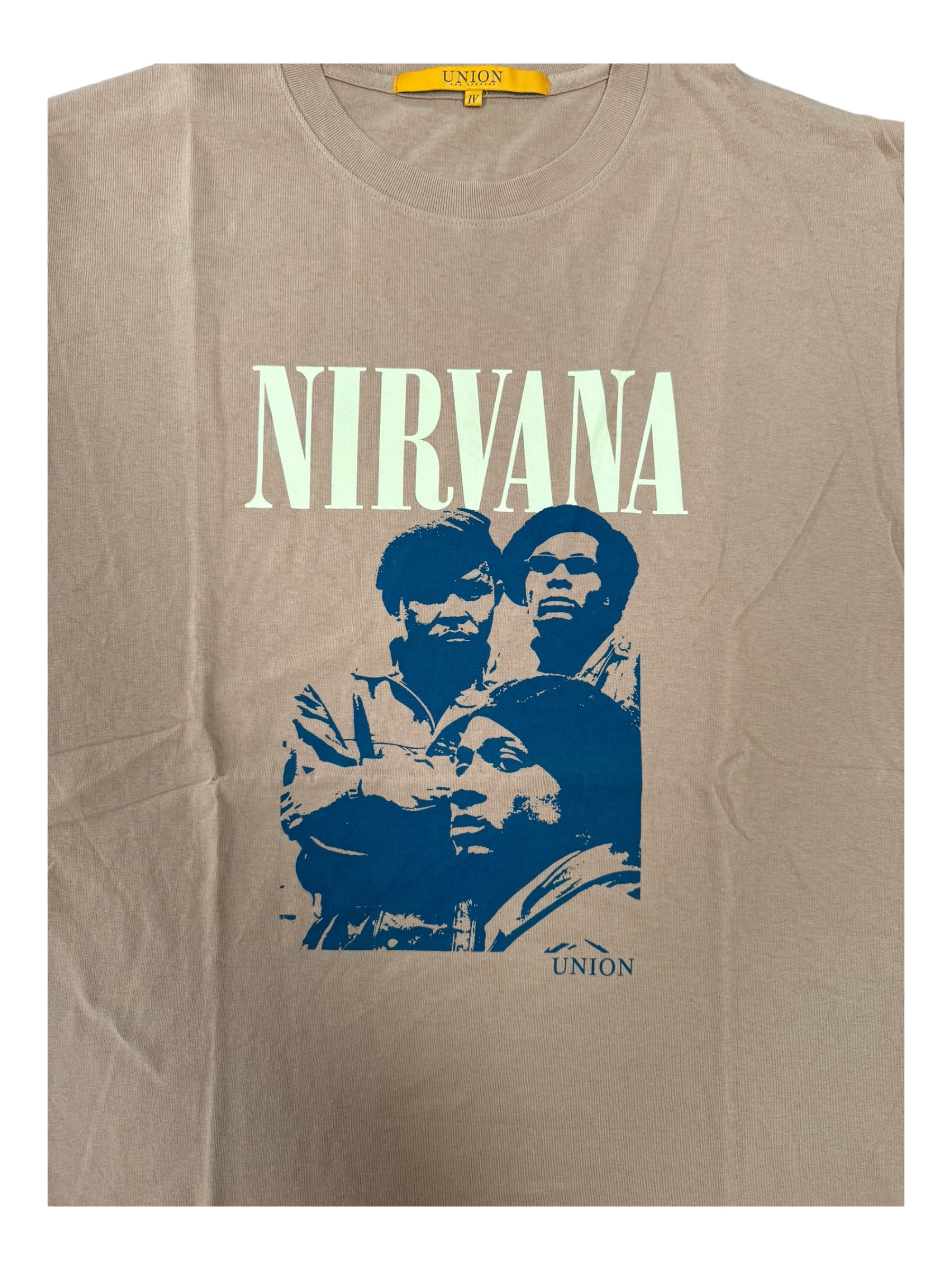 Union Nirvana Beige T-Shirt Size XL