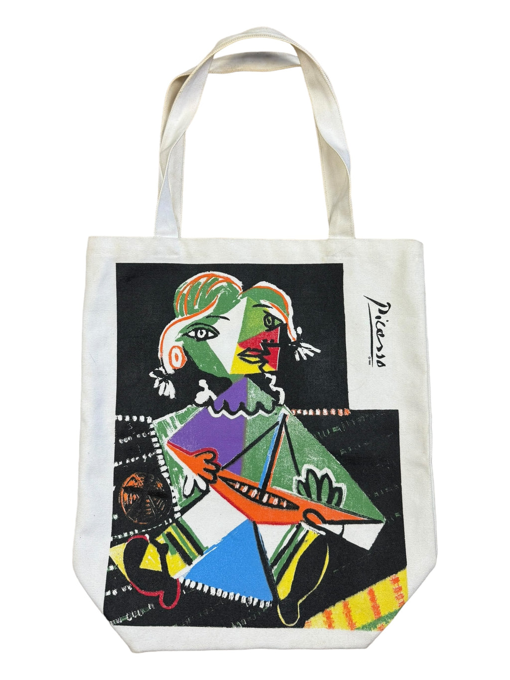 Picasso "Maya with Boat" Tote Bag 90s Retro