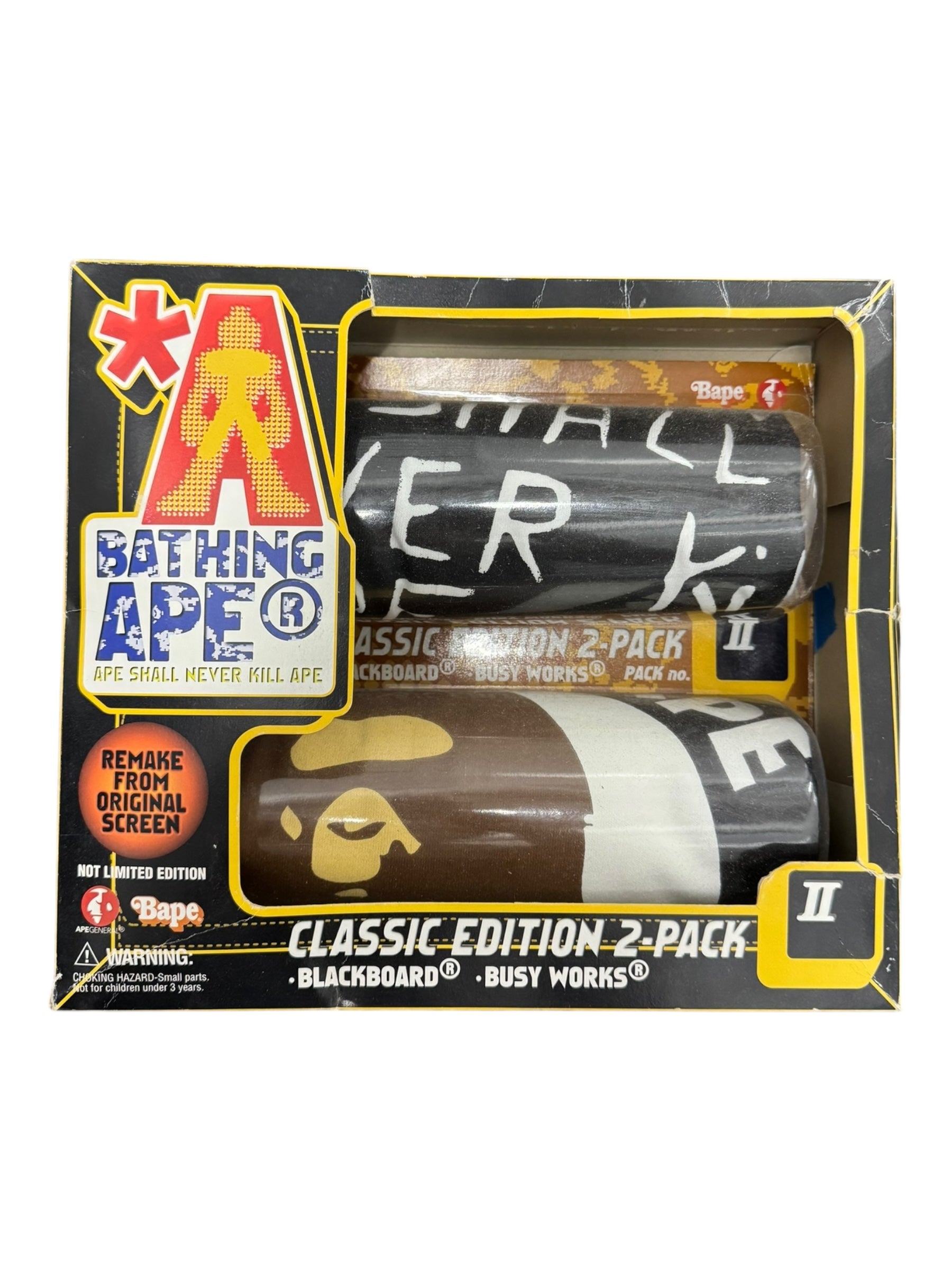A Bathing Ape 90s Classic Edition 2-Pack T-Shirt Box II Size Large Deadstock