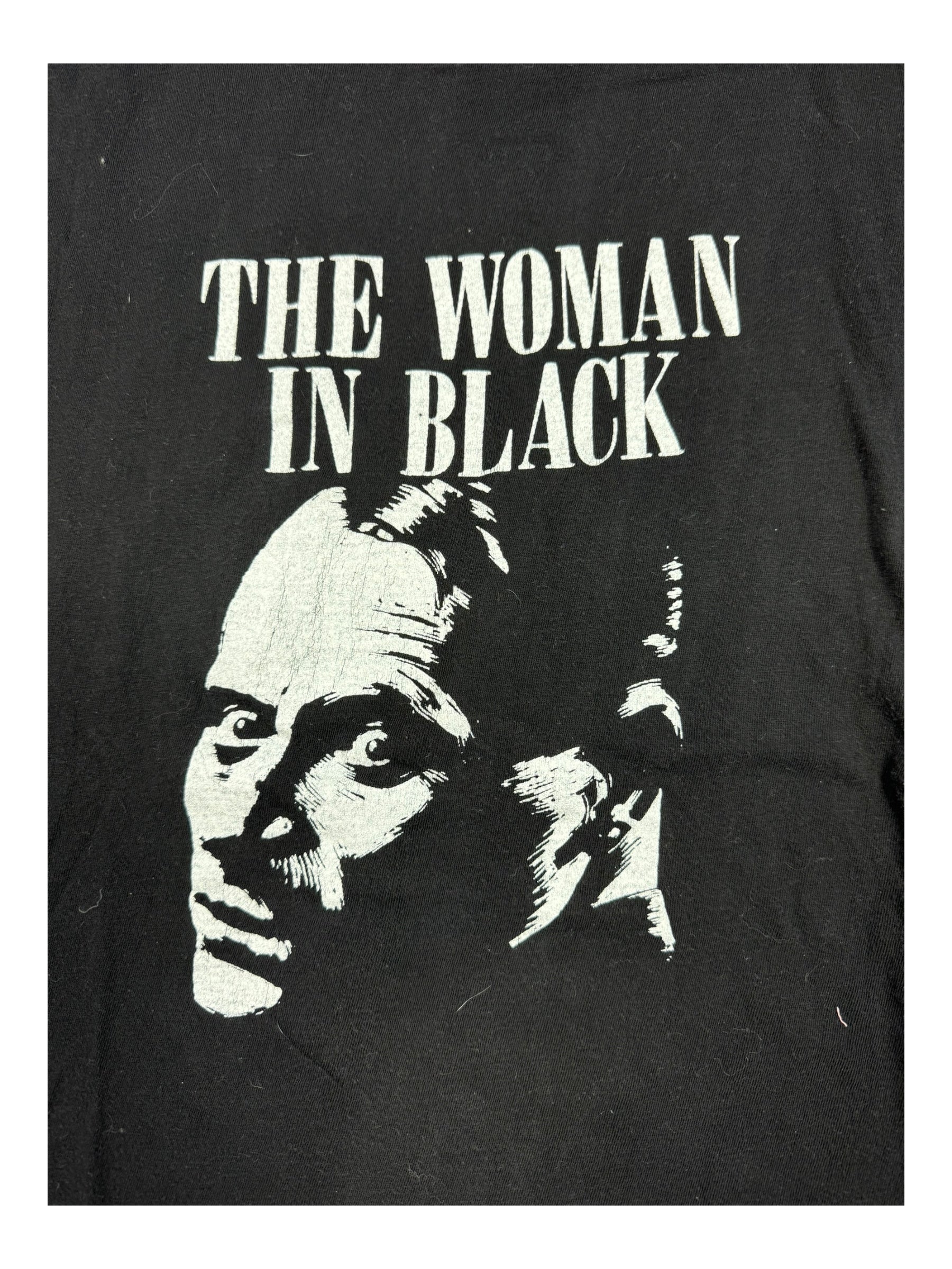 "The Woman in Black" 80s 90s Halloween Horror Ghost Book Promo Shirt L