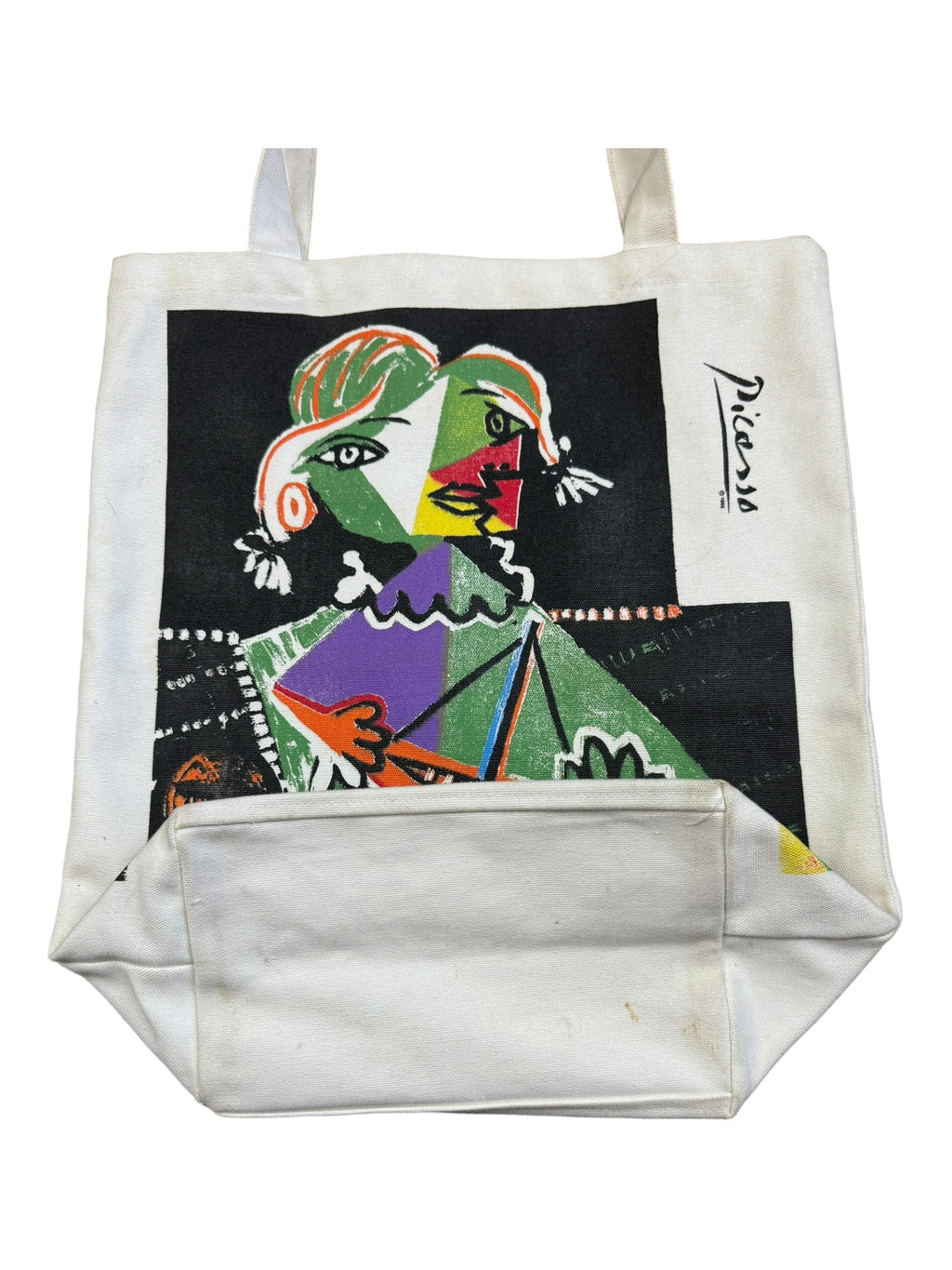 Picasso "Maya with Boat" Tote Bag 90s Retro