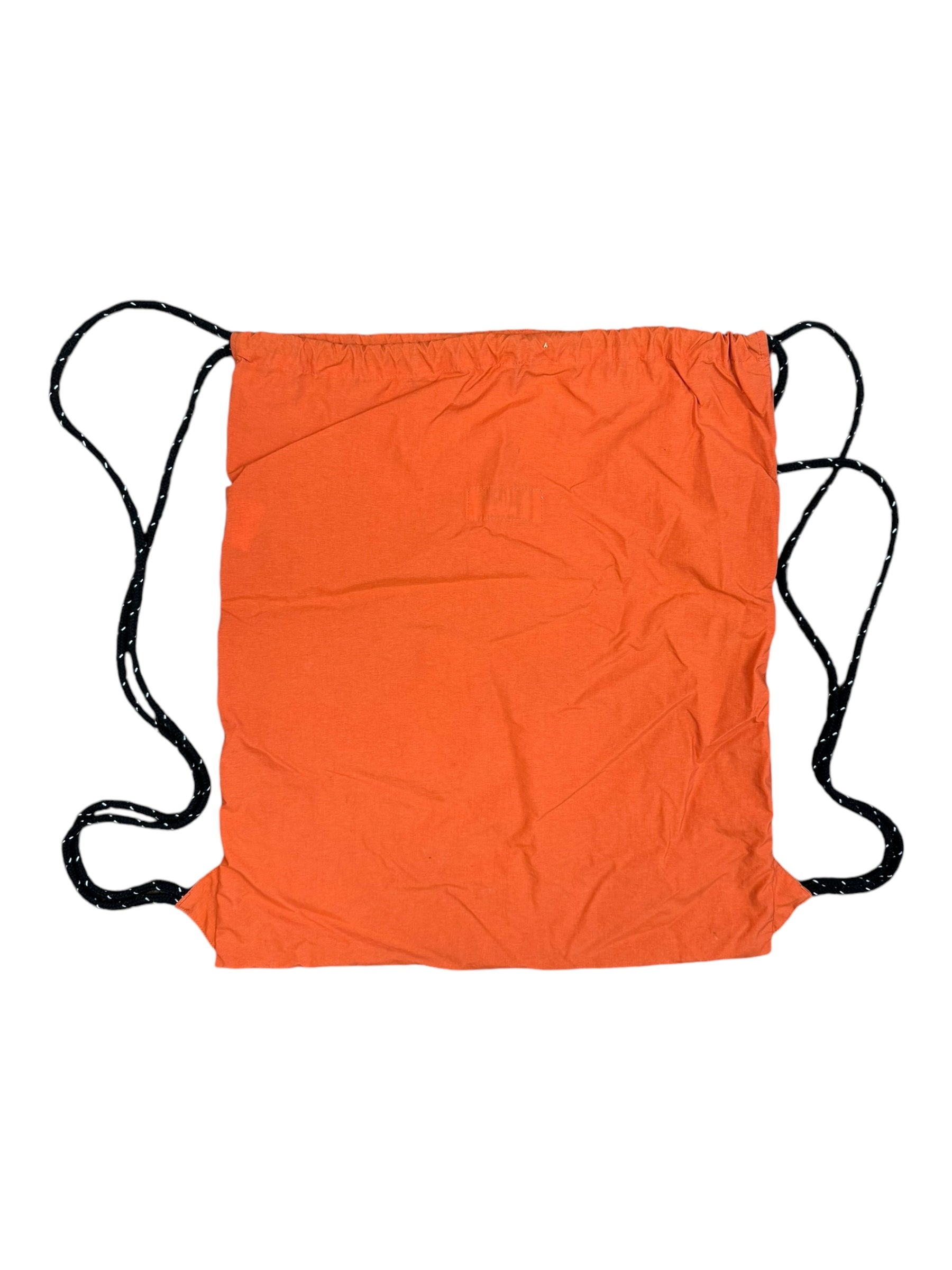 Bape 00s Drawstring Cinch Bag Orange WGM