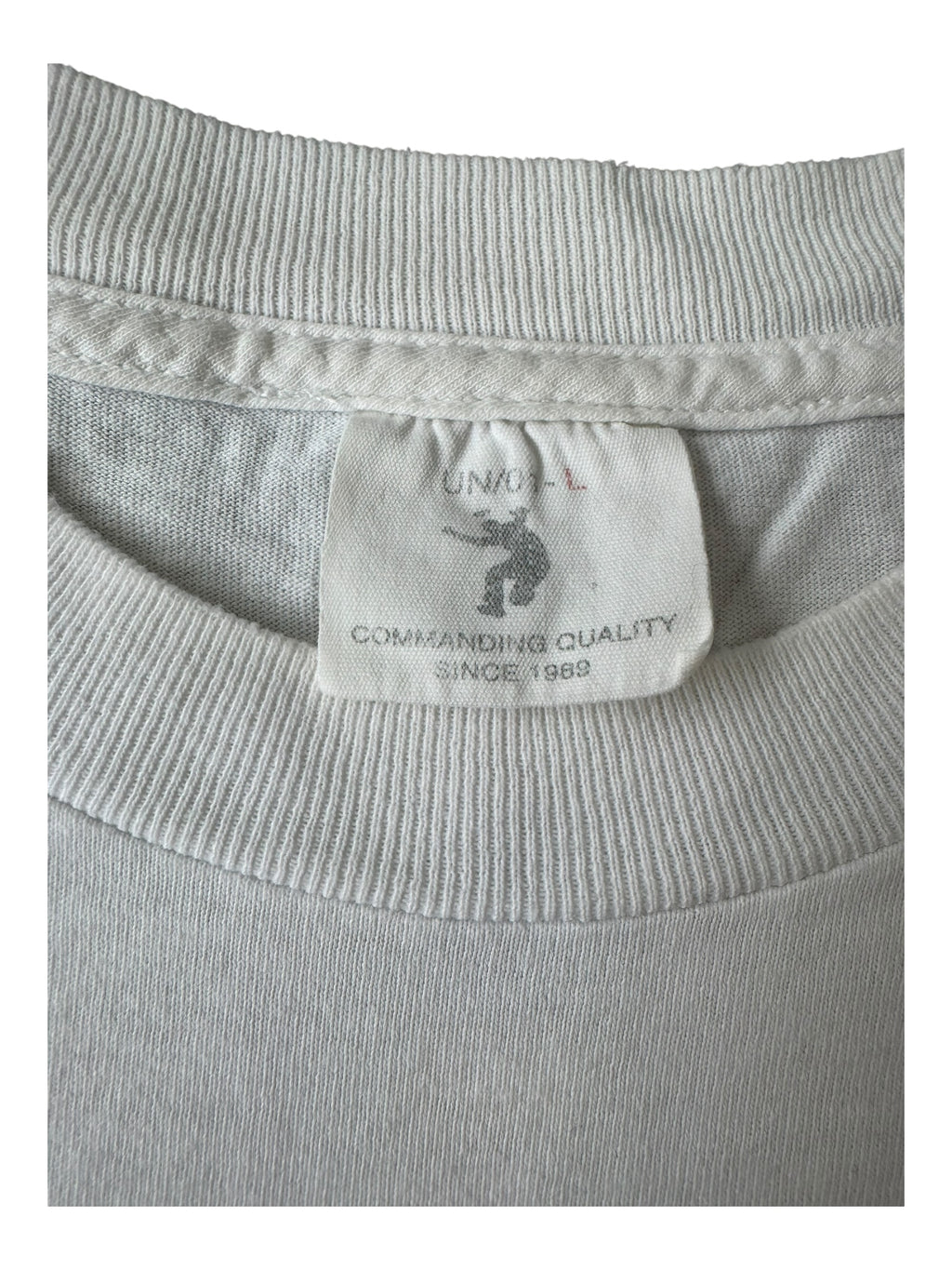 Supreme 90s Union Double Trouble White T-Shirt Size Large