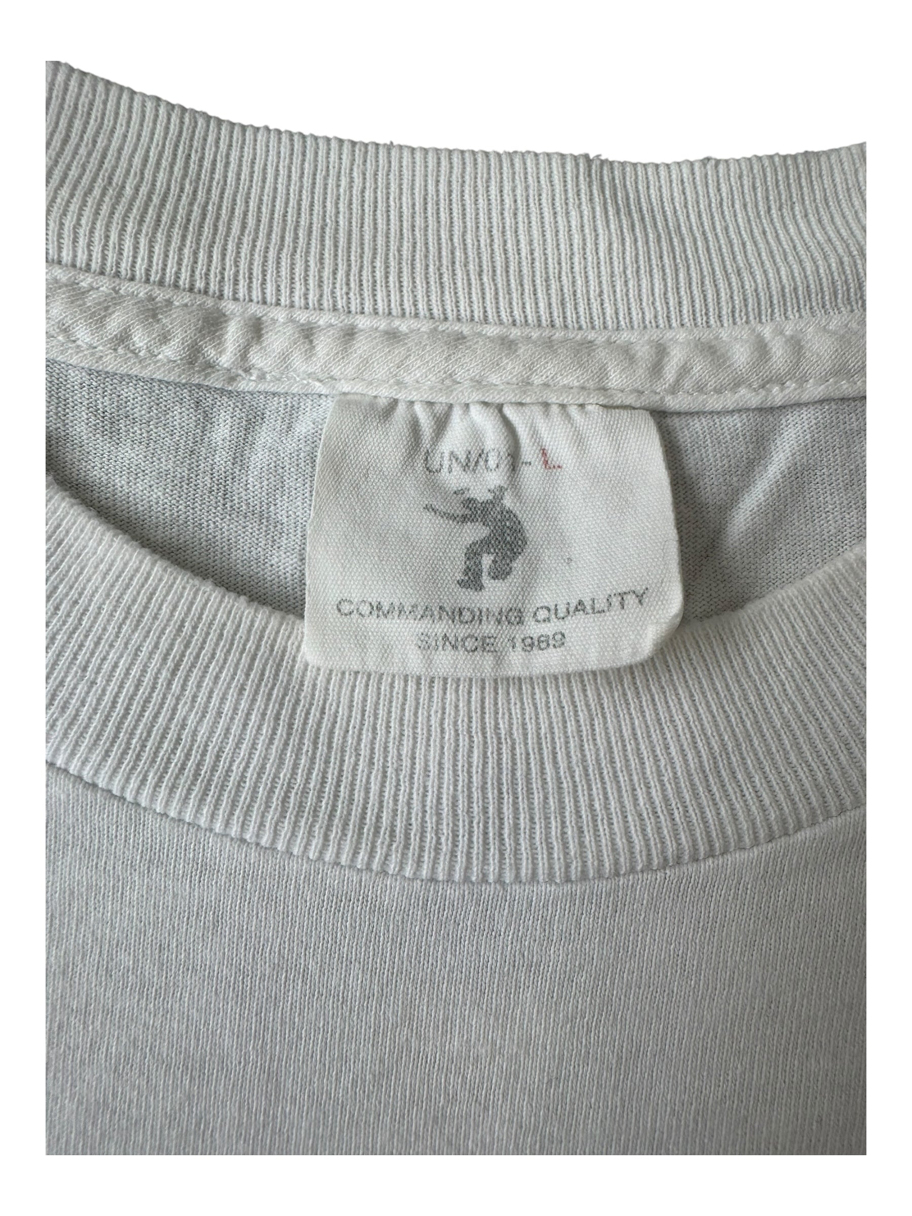 Supreme 90s Union Double Trouble White T-Shirt Size Large