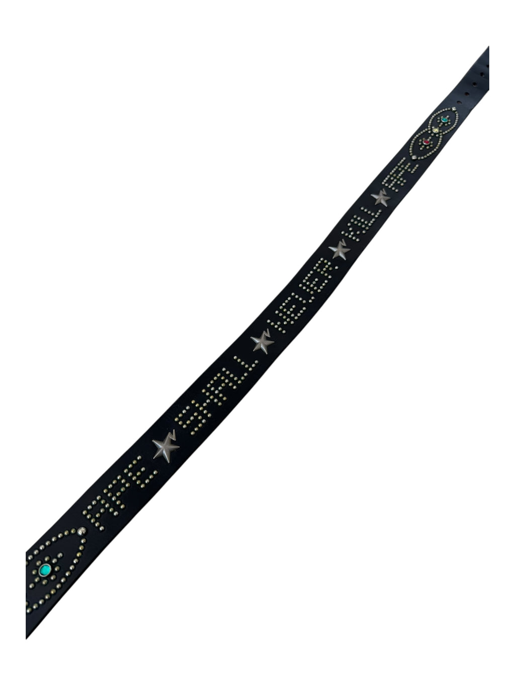 Bape 90s Ape Shall Never Kill Ape Studded Leather Belt