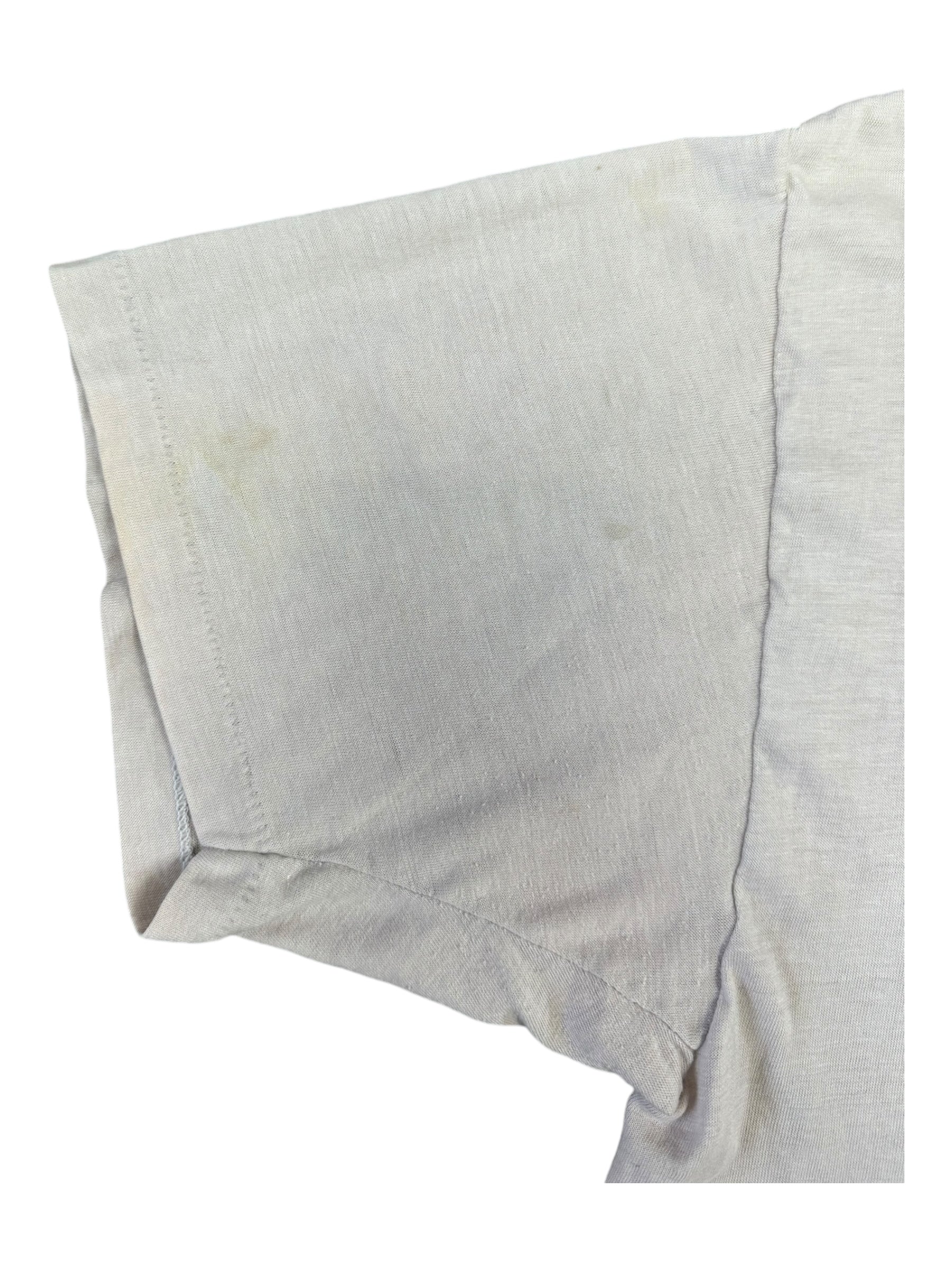 Harley Davidson 1987 White 3D Emblem Made in America Size Large