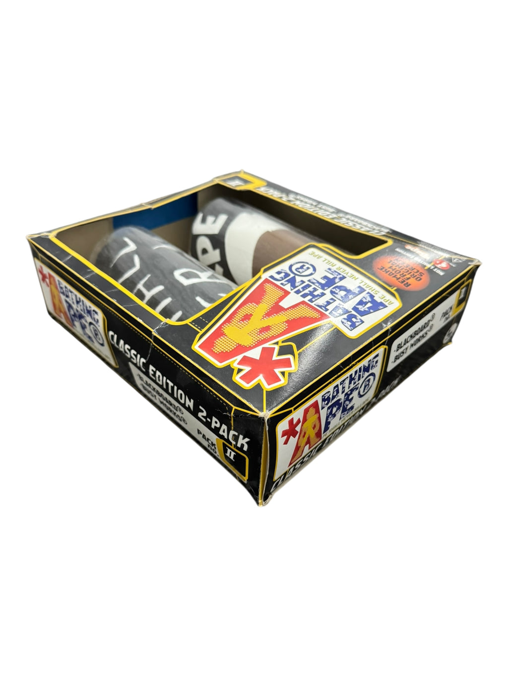 A Bathing Ape 90s Classic Edition 2-Pack T-Shirt Box II Size Large Deadstock