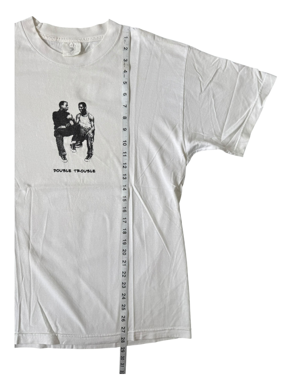 Supreme 90s Union Double Trouble White T-Shirt Size Large