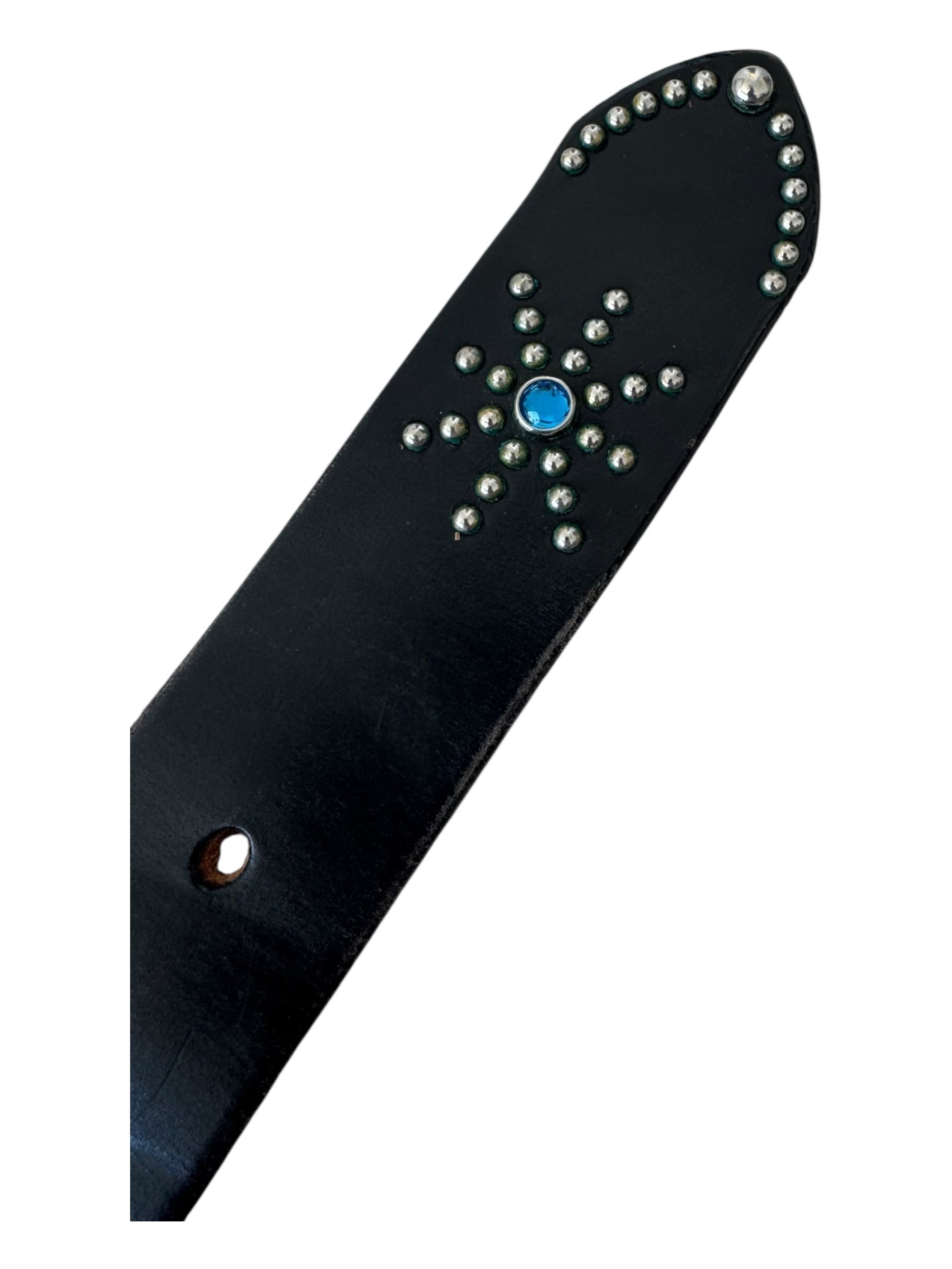 Bape 90s Ape Shall Never Kill Ape Studded Leather Belt