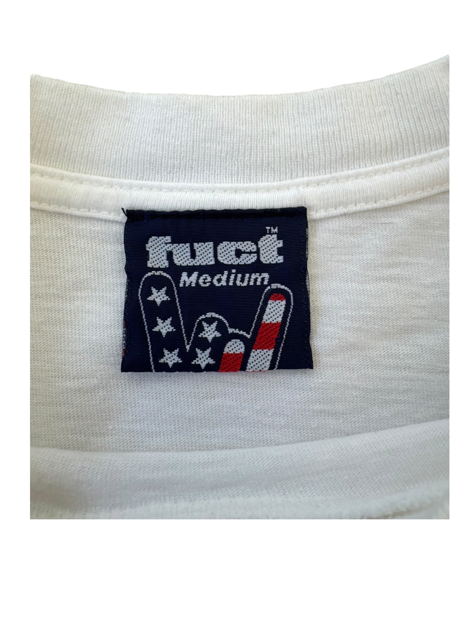 Fuct 90s White Guerilla Tactics Size Medium