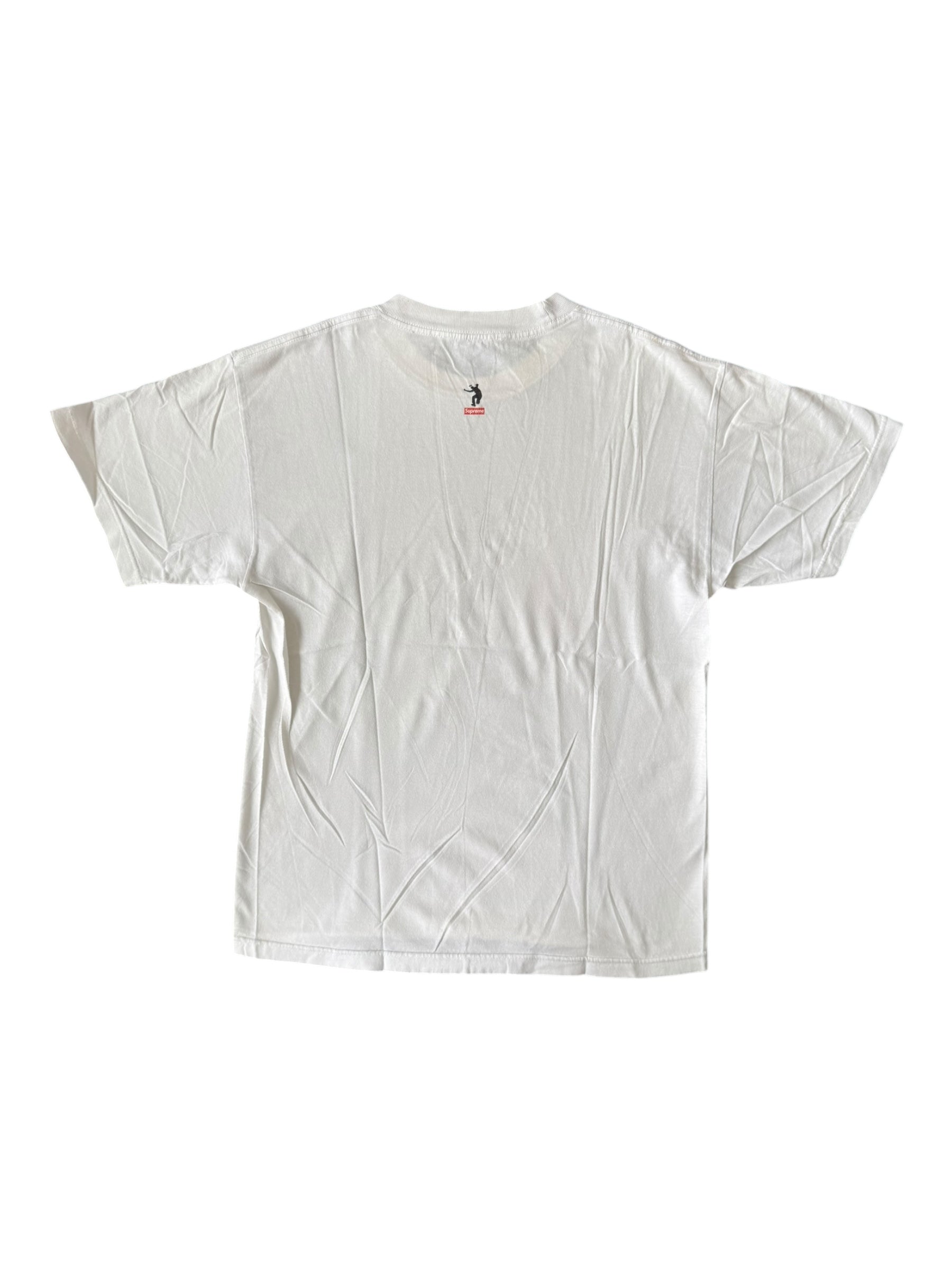 Supreme 90s Union Double Trouble White T-Shirt Size Large
