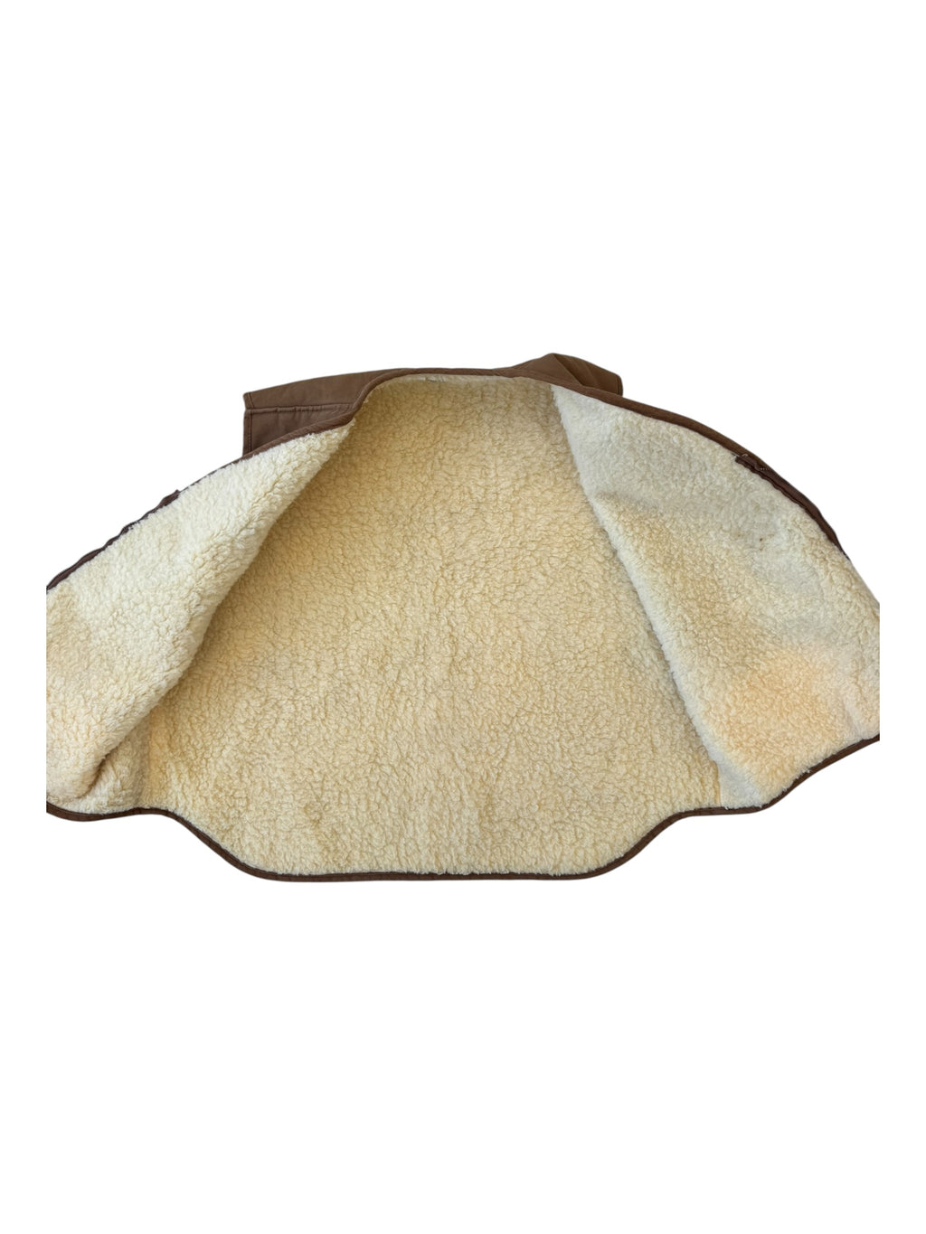 Carhartt 70s Brown Sherpa Lined Vest Size XXL