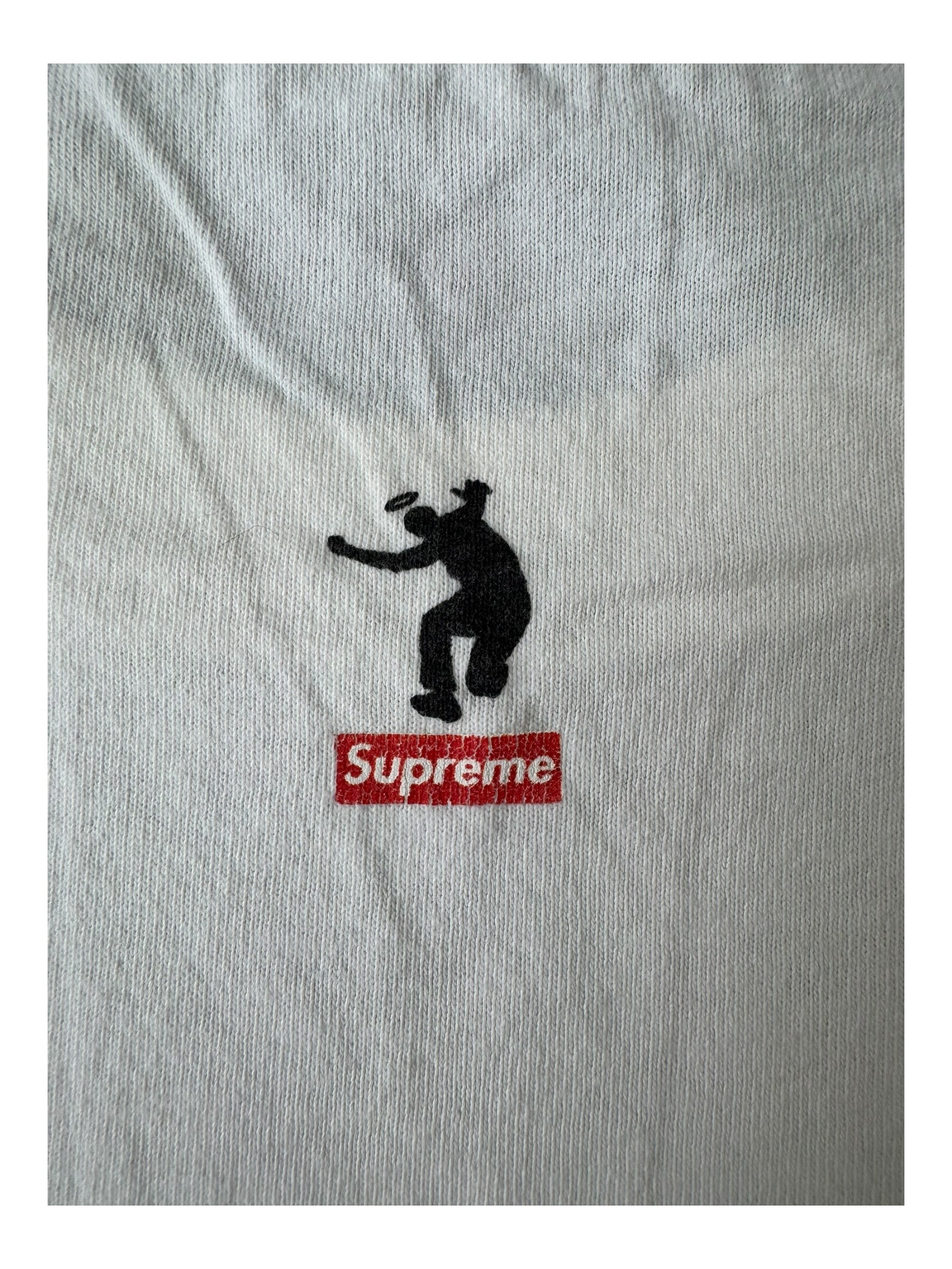 Supreme 90s Union Double Trouble White T-Shirt Size Large