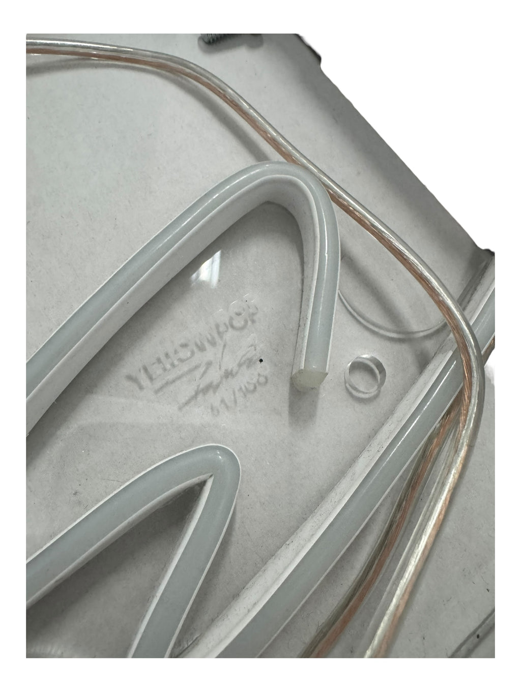 Futura x Yellow Pop LED White Glow Logo Sign LE 61/100