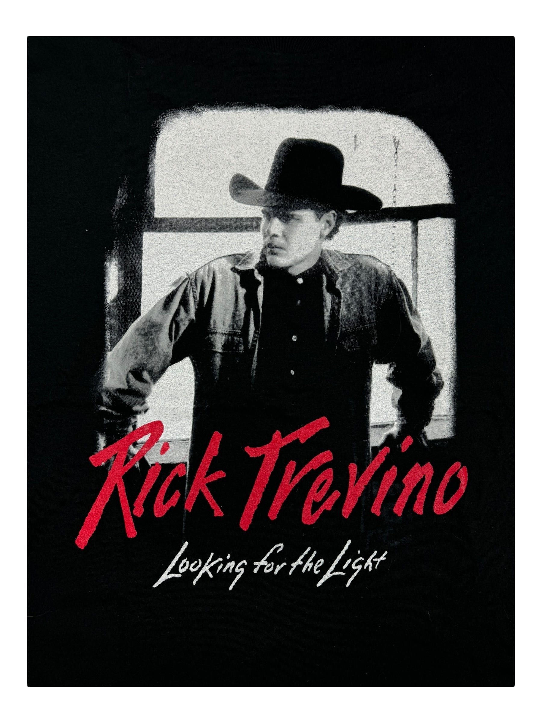 Rick Trevino Looking For The Light On The Road Tour T-Shirt 1995 Sz XL