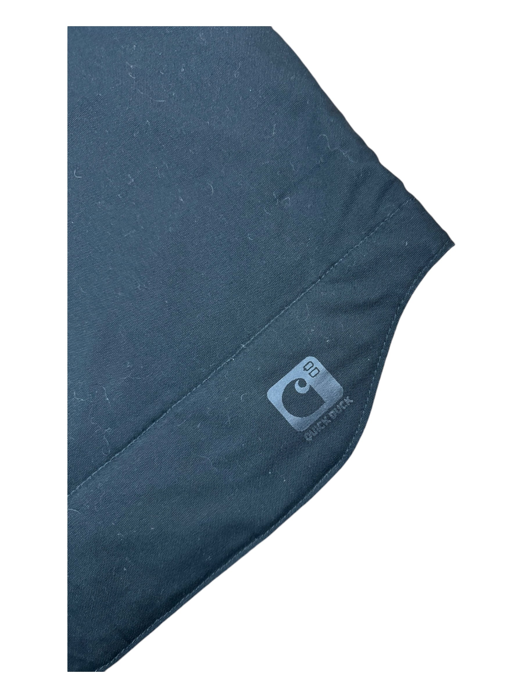 Carhartt 00s Black Quick Duck Vest 2001 Misfits Shirt Patch Size L