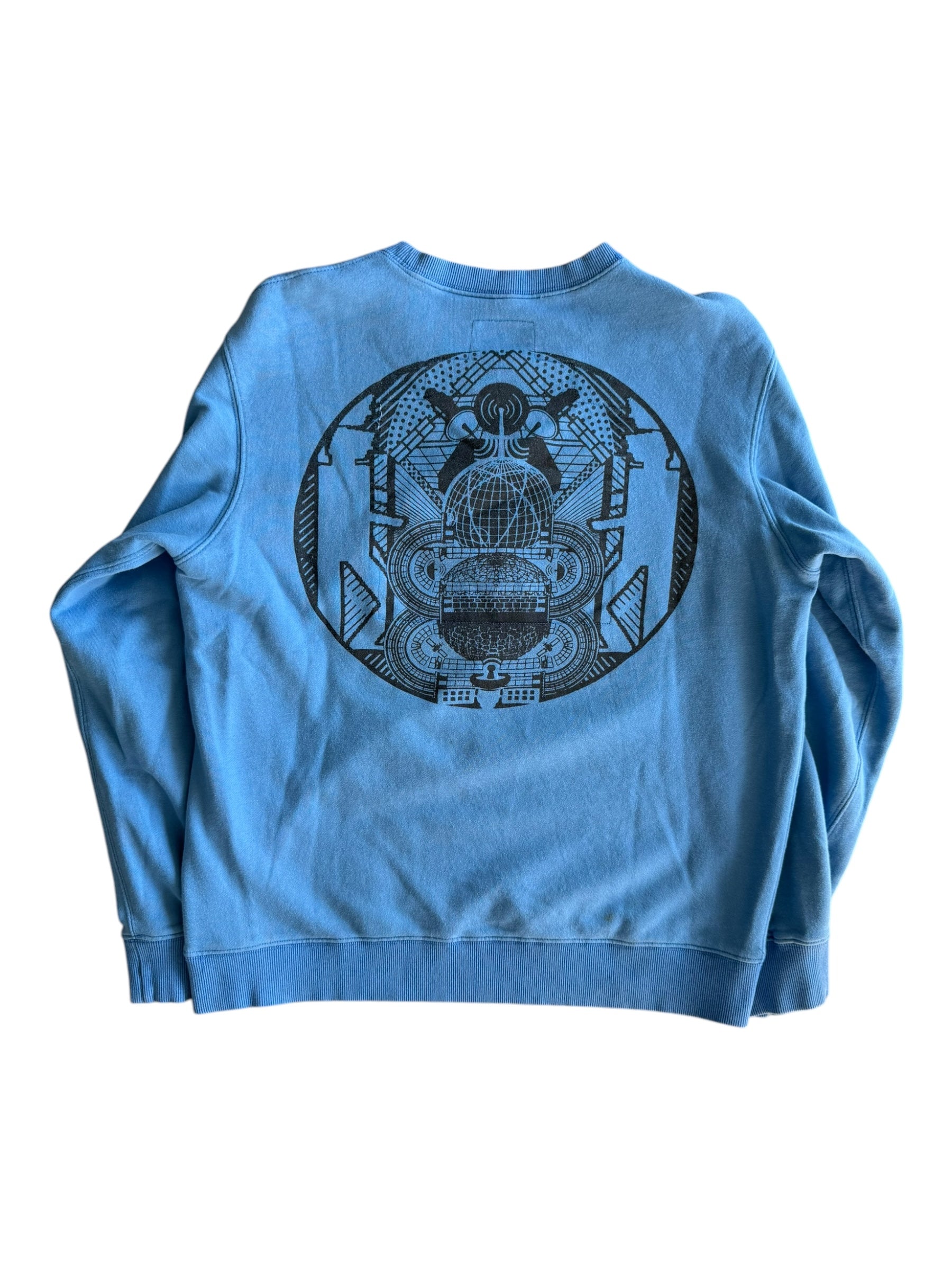 Cavempt Blue Crewneck Sweater Size Large