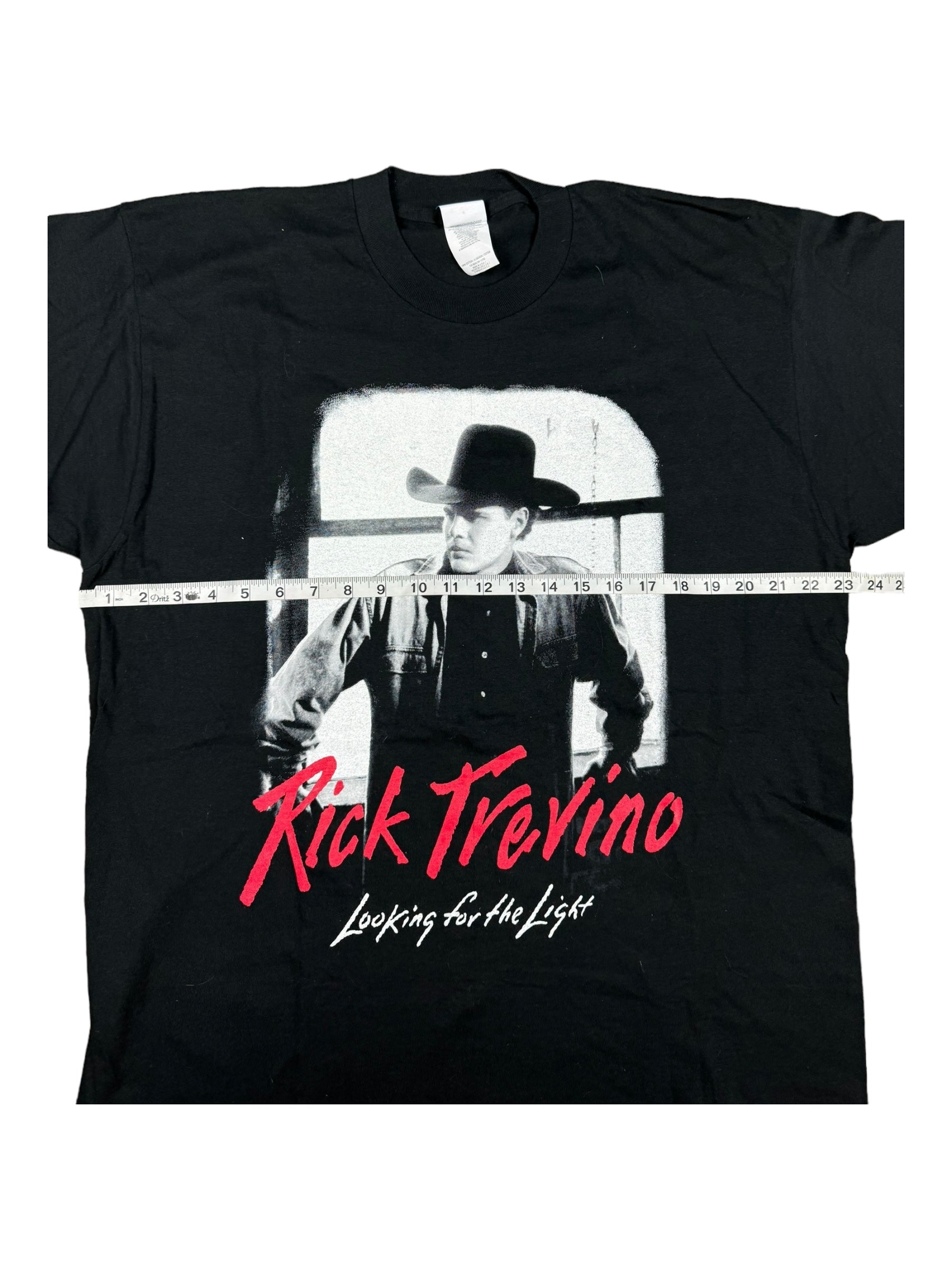 Rick Trevino Looking For The Light On The Road Tour T-Shirt 1995 Sz XL