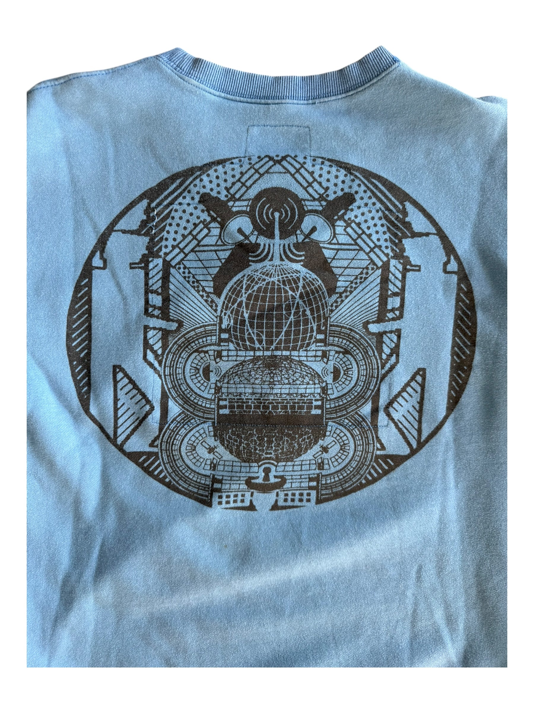 Cavempt Blue Crewneck Sweater Size Large