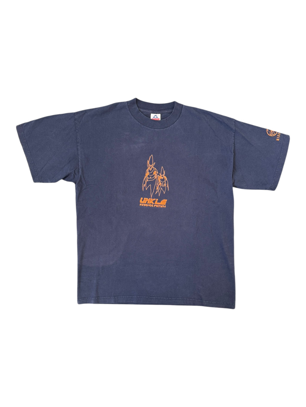 Futura 90s Navy Unkle Psyence Fiction Orange Pointman Size XL