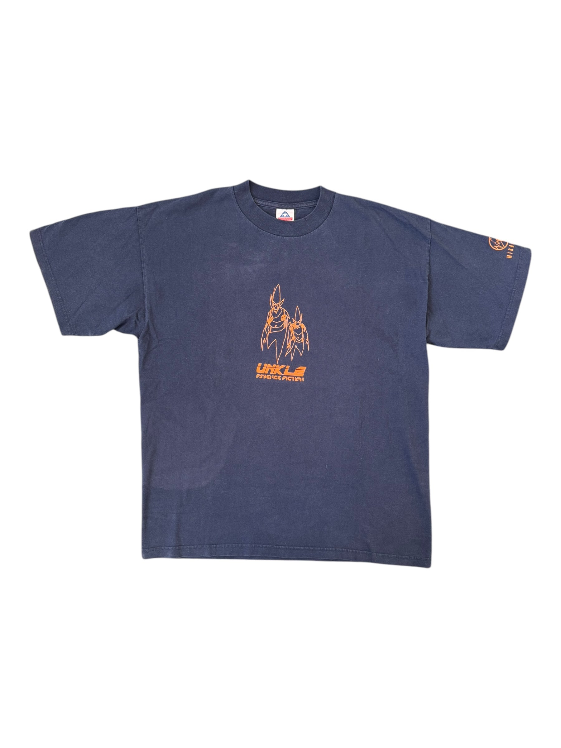 Futura 90s Navy Unkle Psyence Fiction Orange Pointman Size XL