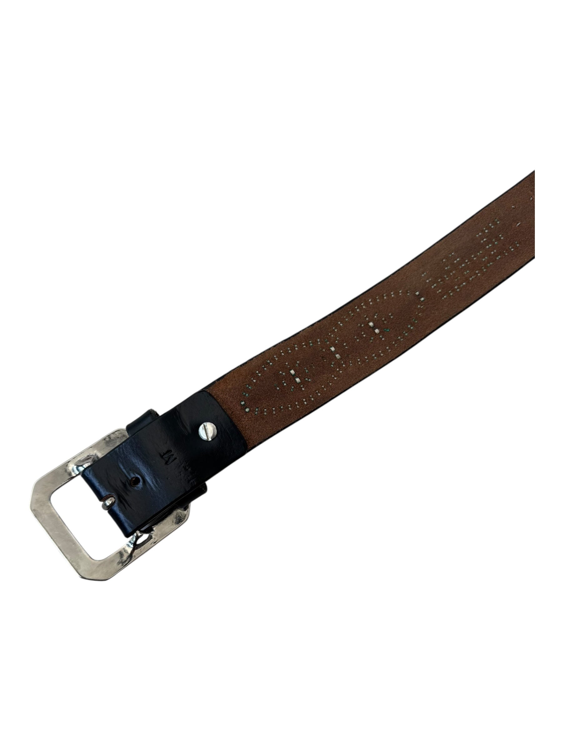 Bape 90s Ape Shall Never Kill Ape Studded Leather Belt
