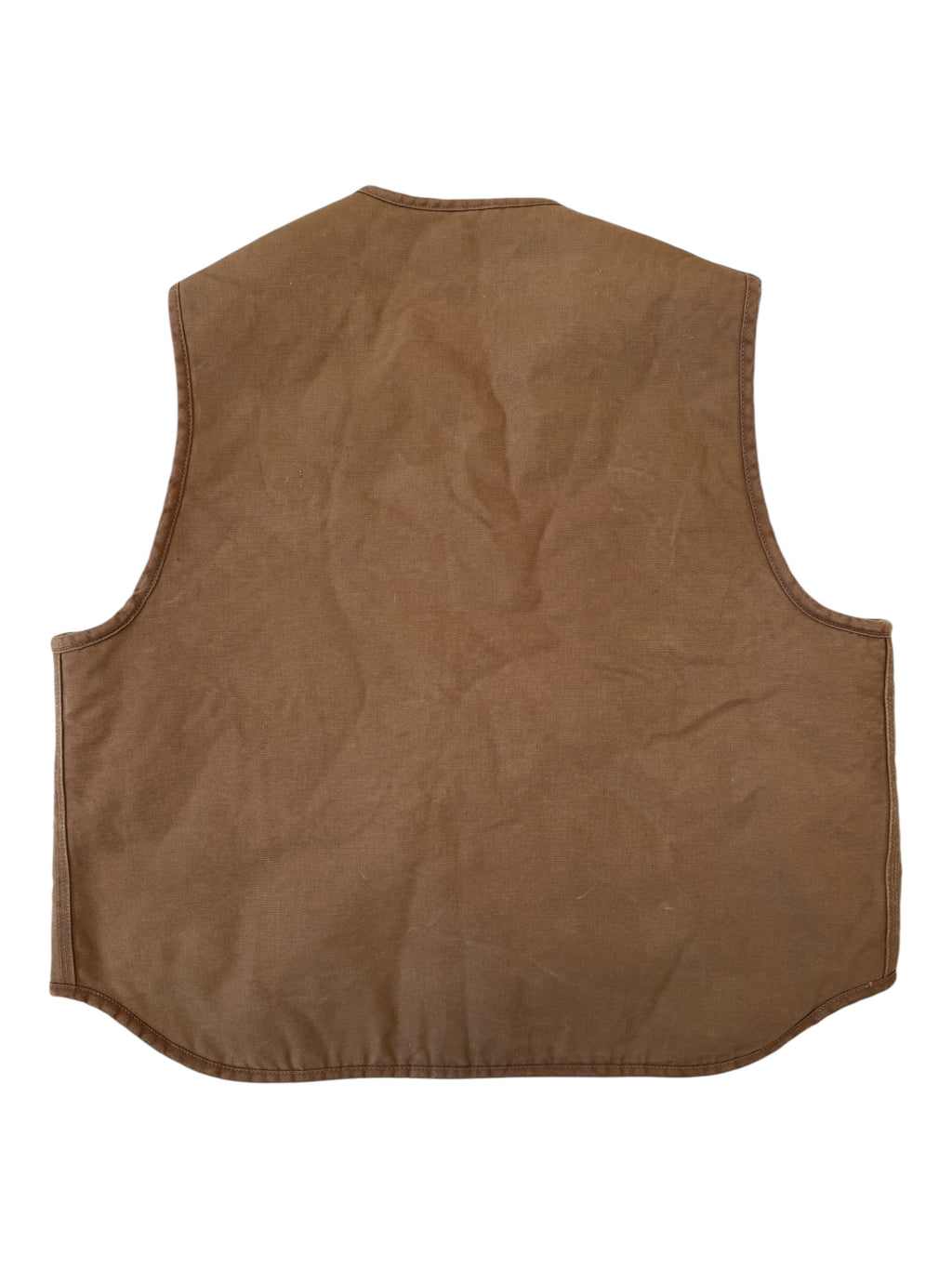 Carhartt 70s Brown Sherpa Lined Vest Size XXL
