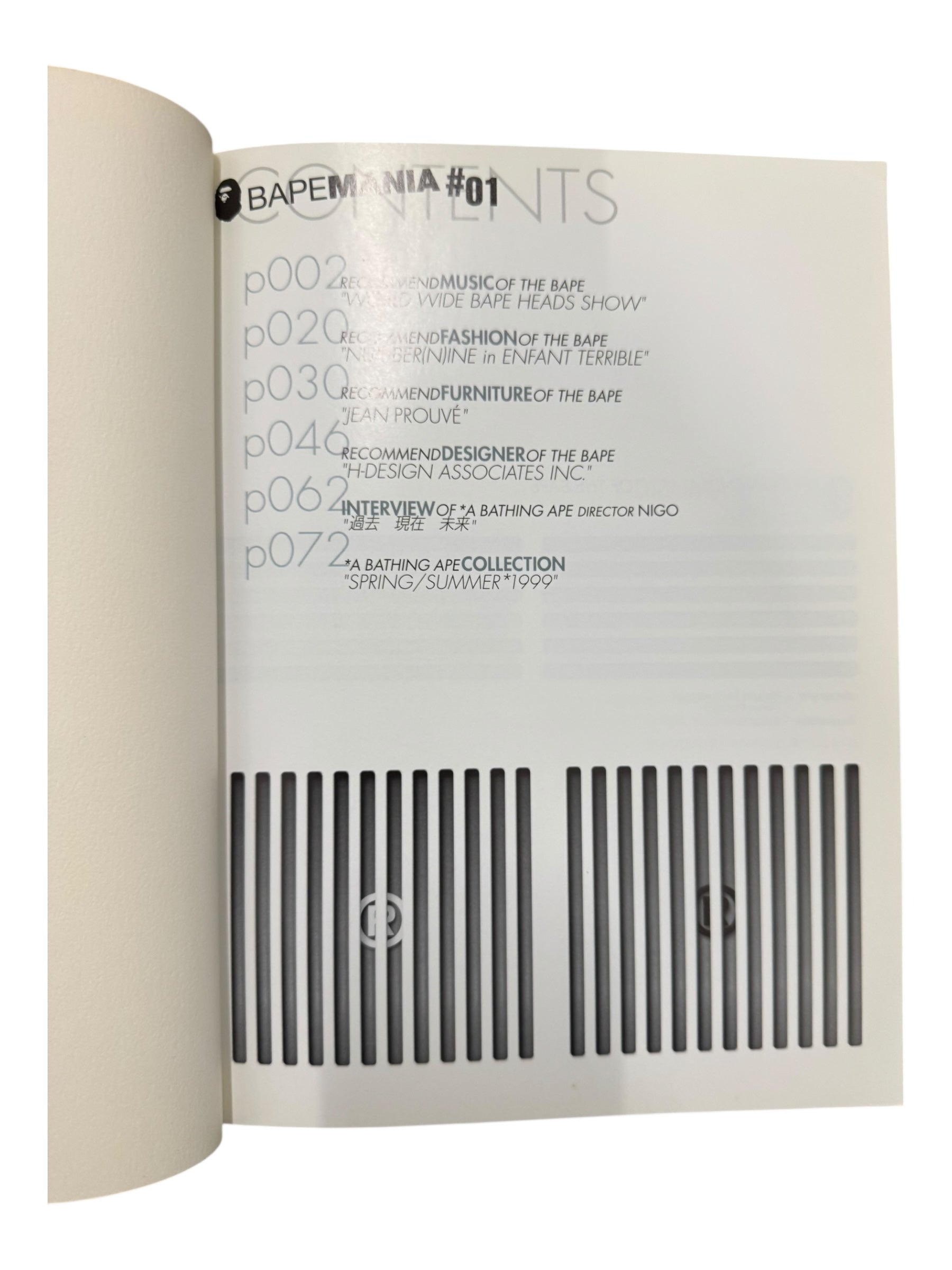 A Bathing Ape 1999 Bapemania Spring/Summer Collection Book