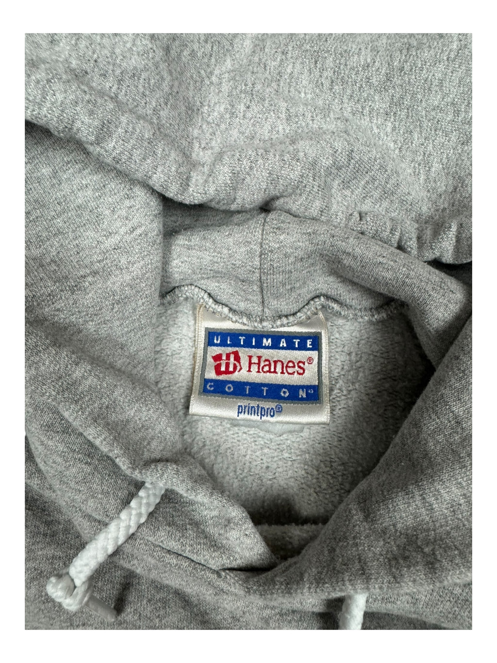 University of Miami Vintage Hanes Hoodie Men XXL Logo Sweatshirt