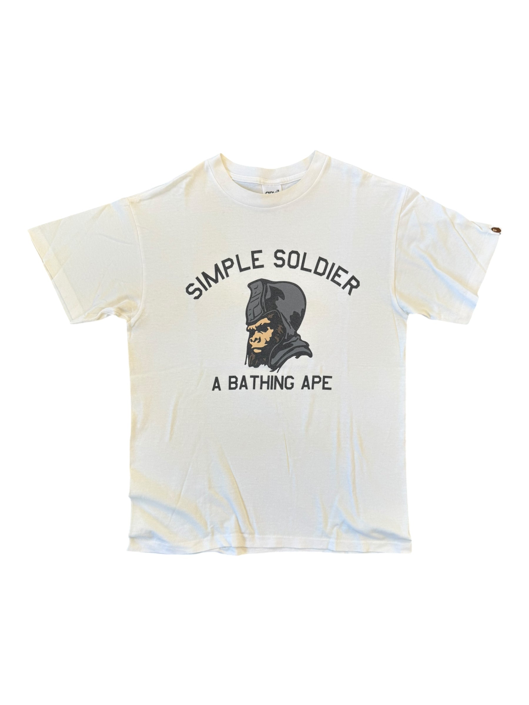 Bape 90s Simple Soldier Anvil Size Medium