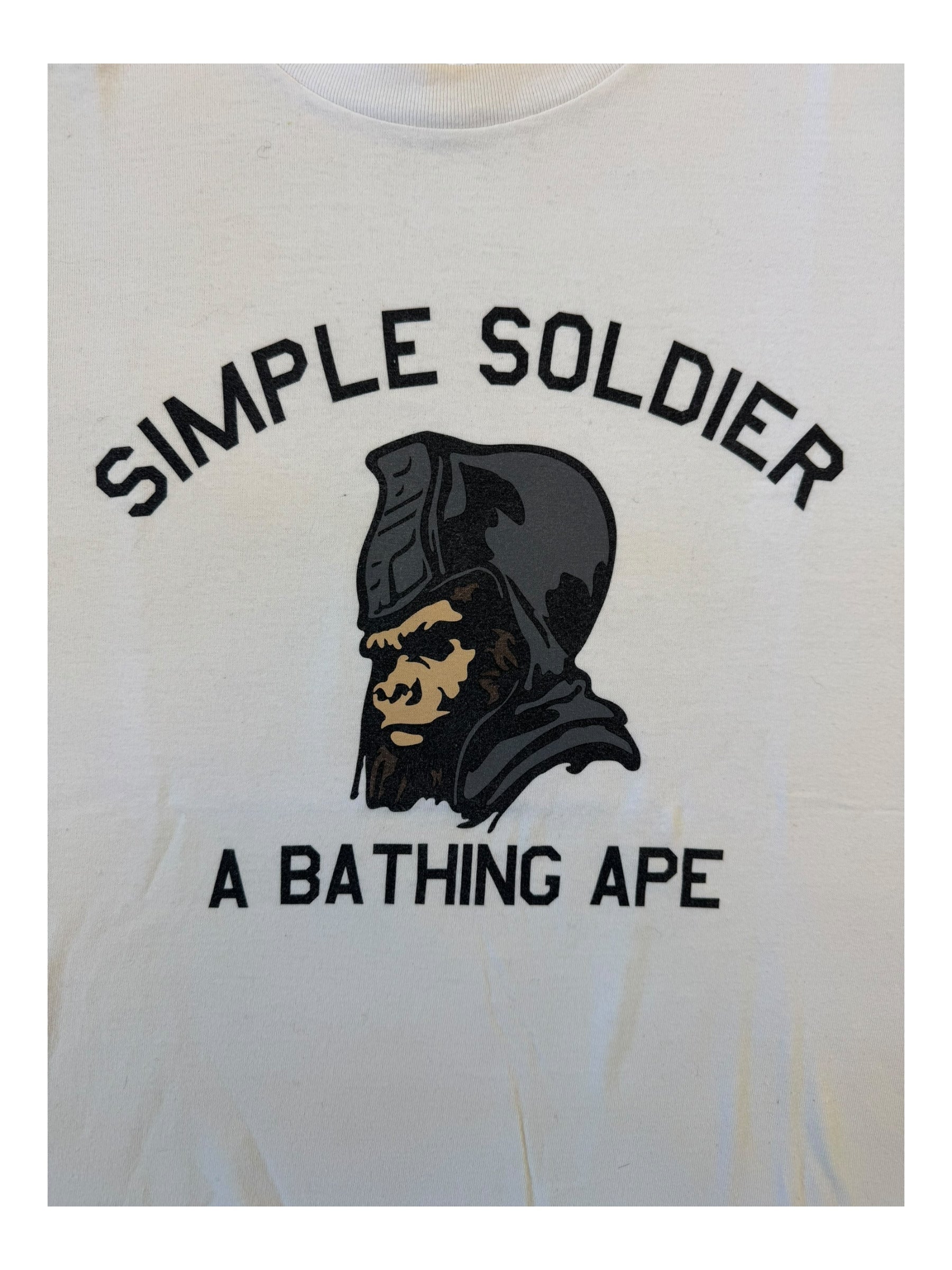 Bape 90s Simple Soldier Anvil Size Medium