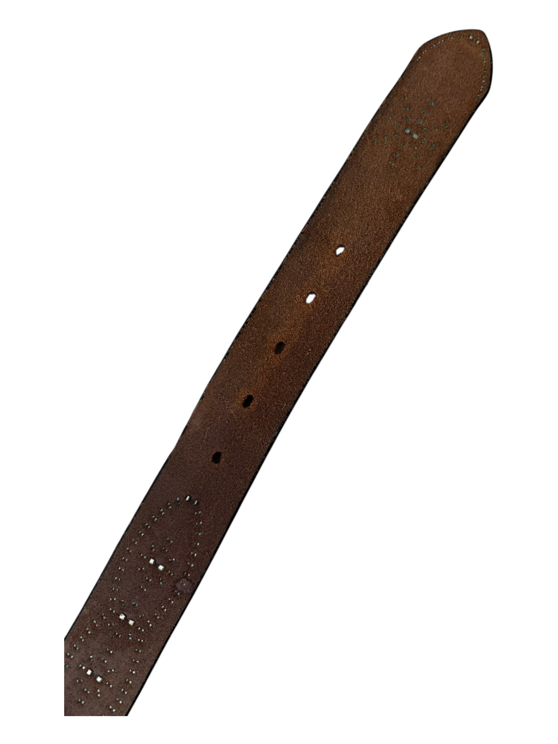 Bape 90s Ape Shall Never Kill Ape Studded Leather Belt