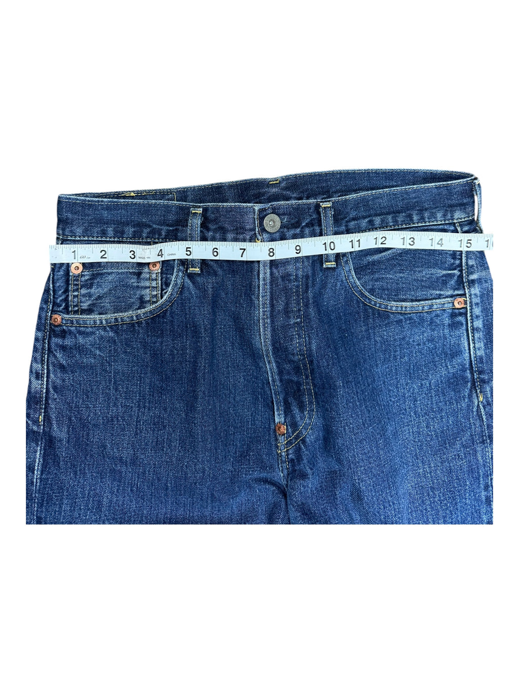 Levis 90s 702 XX Big E Selvedge Denim Jeans W31 Japan Blue 140th Rare