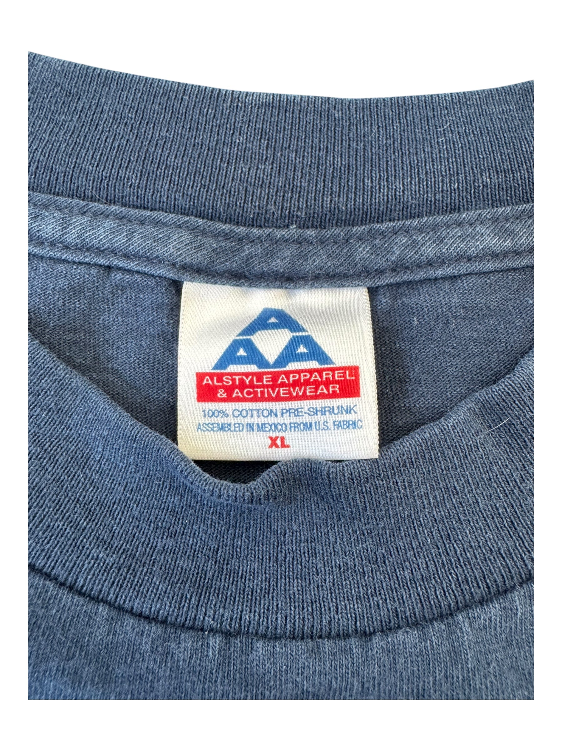 Futura 90s Navy Unkle Psyence Fiction Orange Pointman Size XL