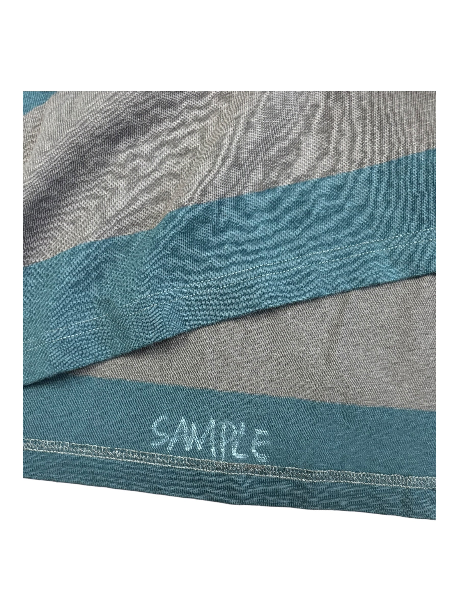 Stussy Brown & Green Striped Rugby Sample New w/ Tags Size Large