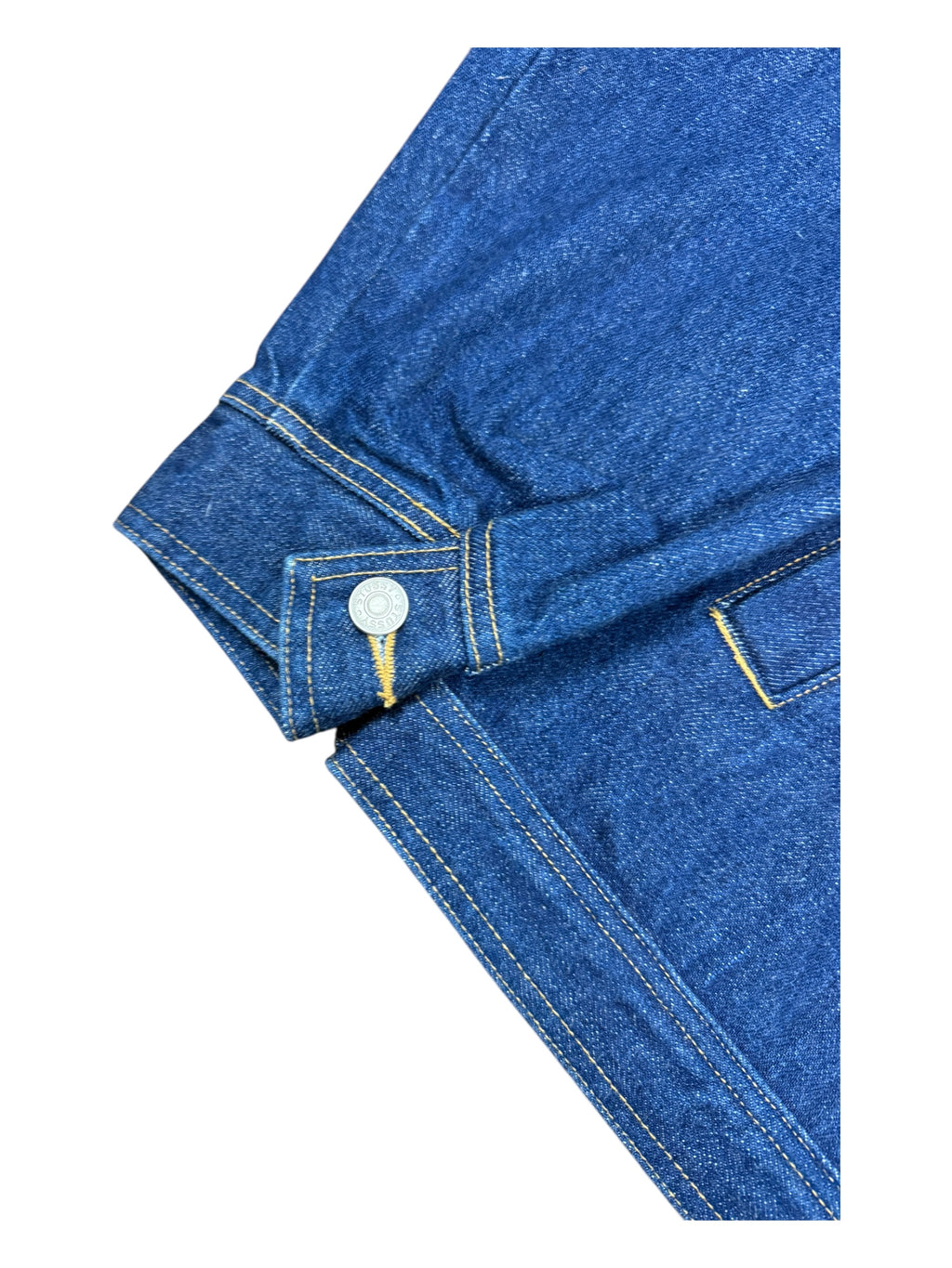 Stussy 90s Selvedge Denim Jacket Deadstock Size Large