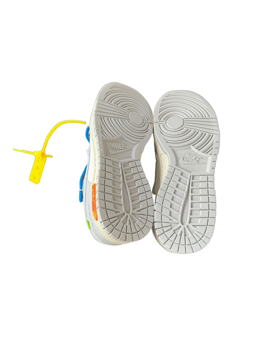 Nike Off-White x Dunk Low Lot 10 of 50 Mens US Size 9.5 Brand New Broken Zip Tie