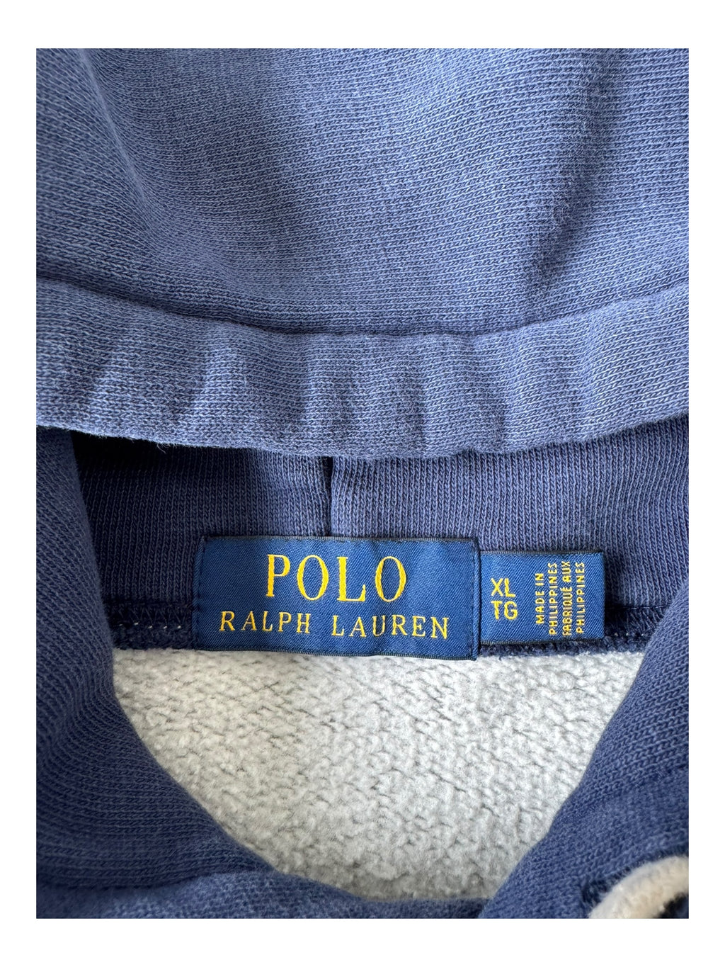 Polo Ralph Lauren Men's US-RL Rescue Patrol Hoodie XL Blue Gray