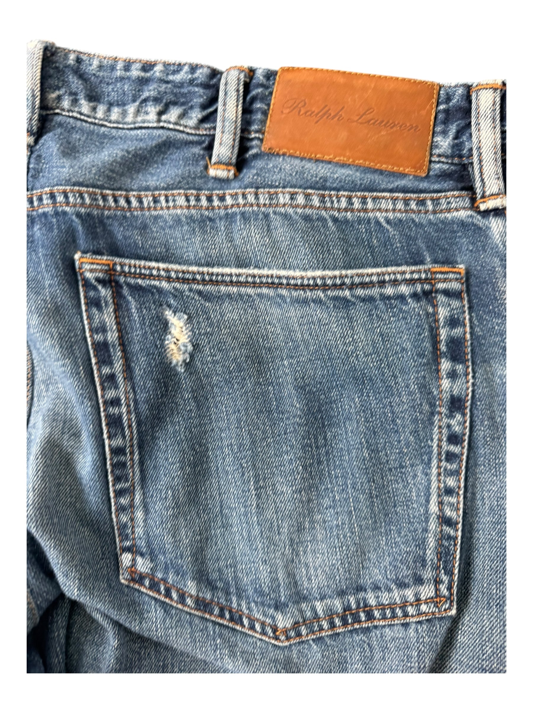 Polo Ralph Lauren Purple Label Jeans Nice Fade Size 40 x 32